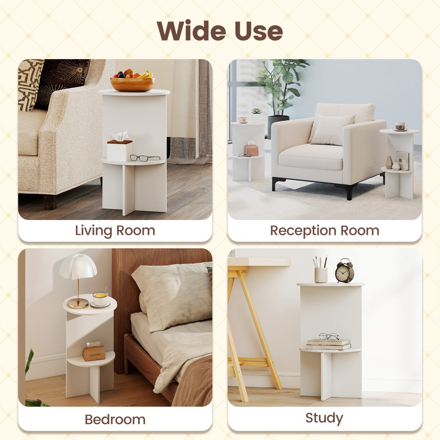 Volenca VOL-FHBE2B End-Tables - View #6