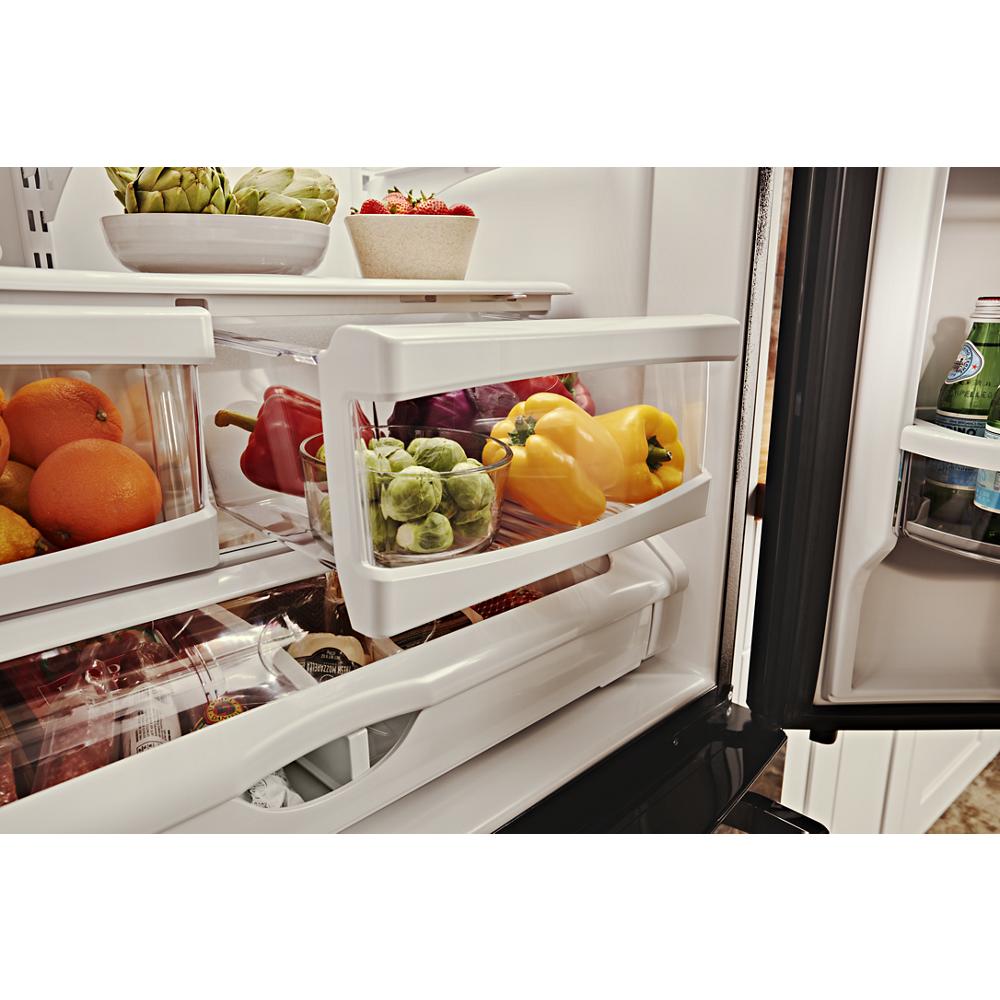 KitchenAid 20-cu ft Counter-depth French Door Refrigerator with Ice ...