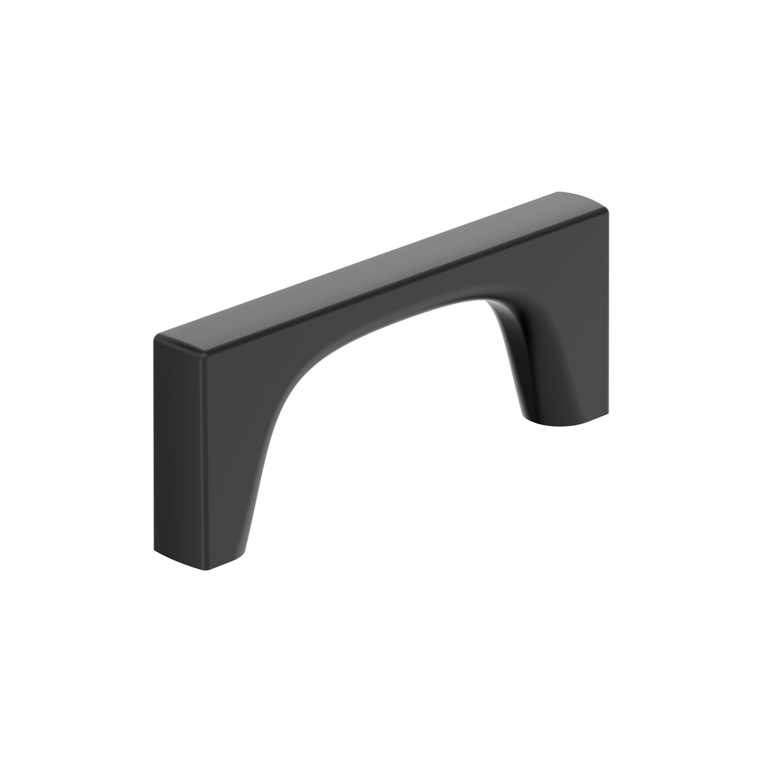 Amerock BP37422MB Merced 3-in , 76mm Center to Center Matte Black Rectangular Bar