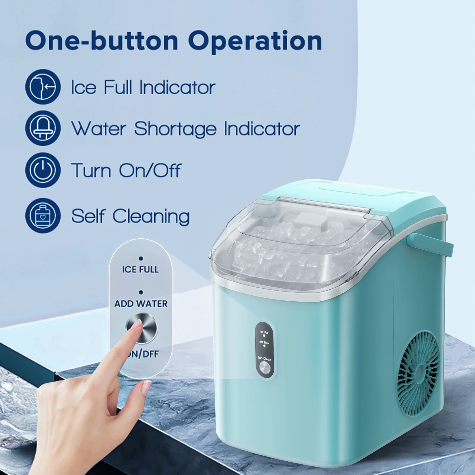 COWSAR LSIM-Z5815NHGN Ice-Makers - View #3