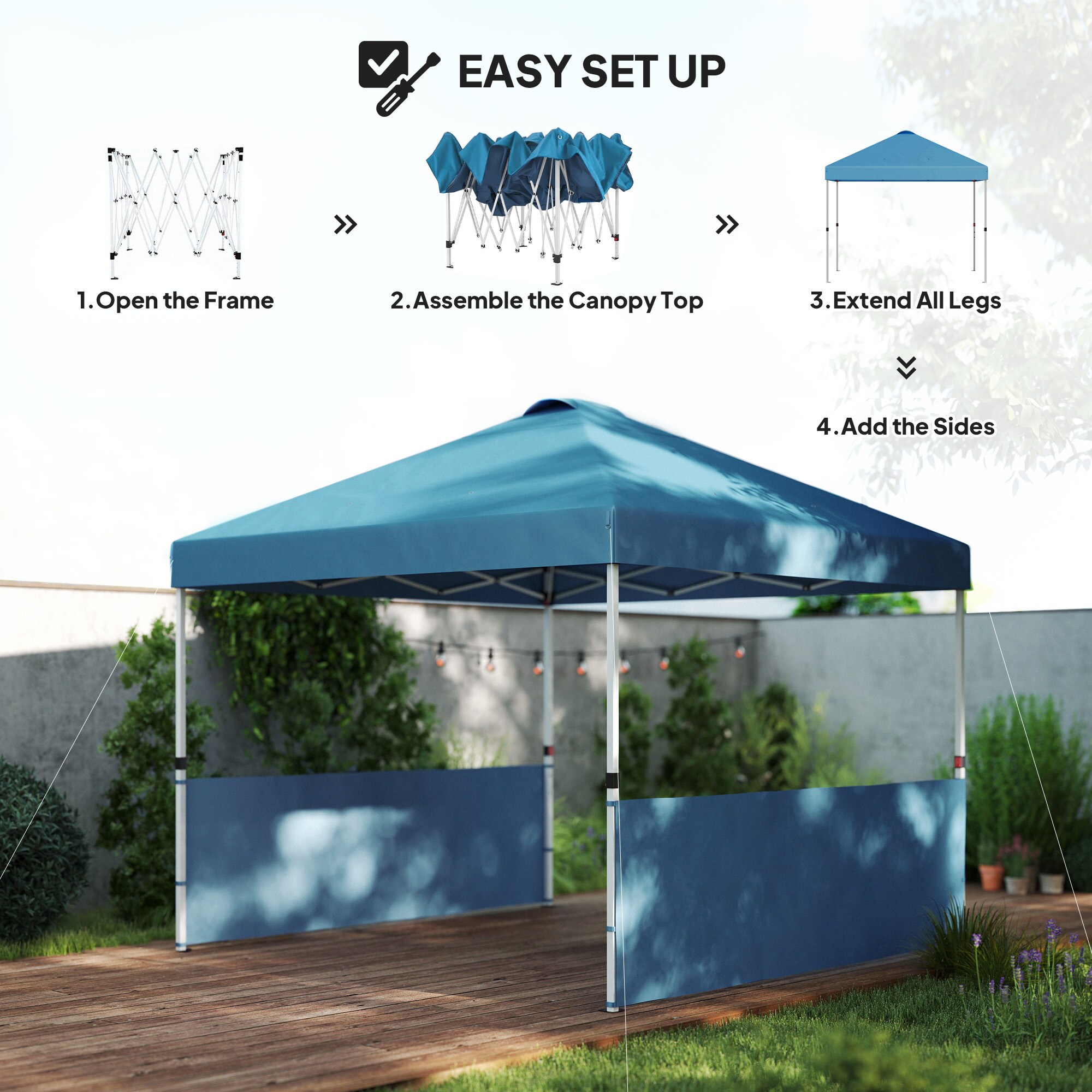 Outsunny 84C-622V00DB Canopies-Sl - View #5