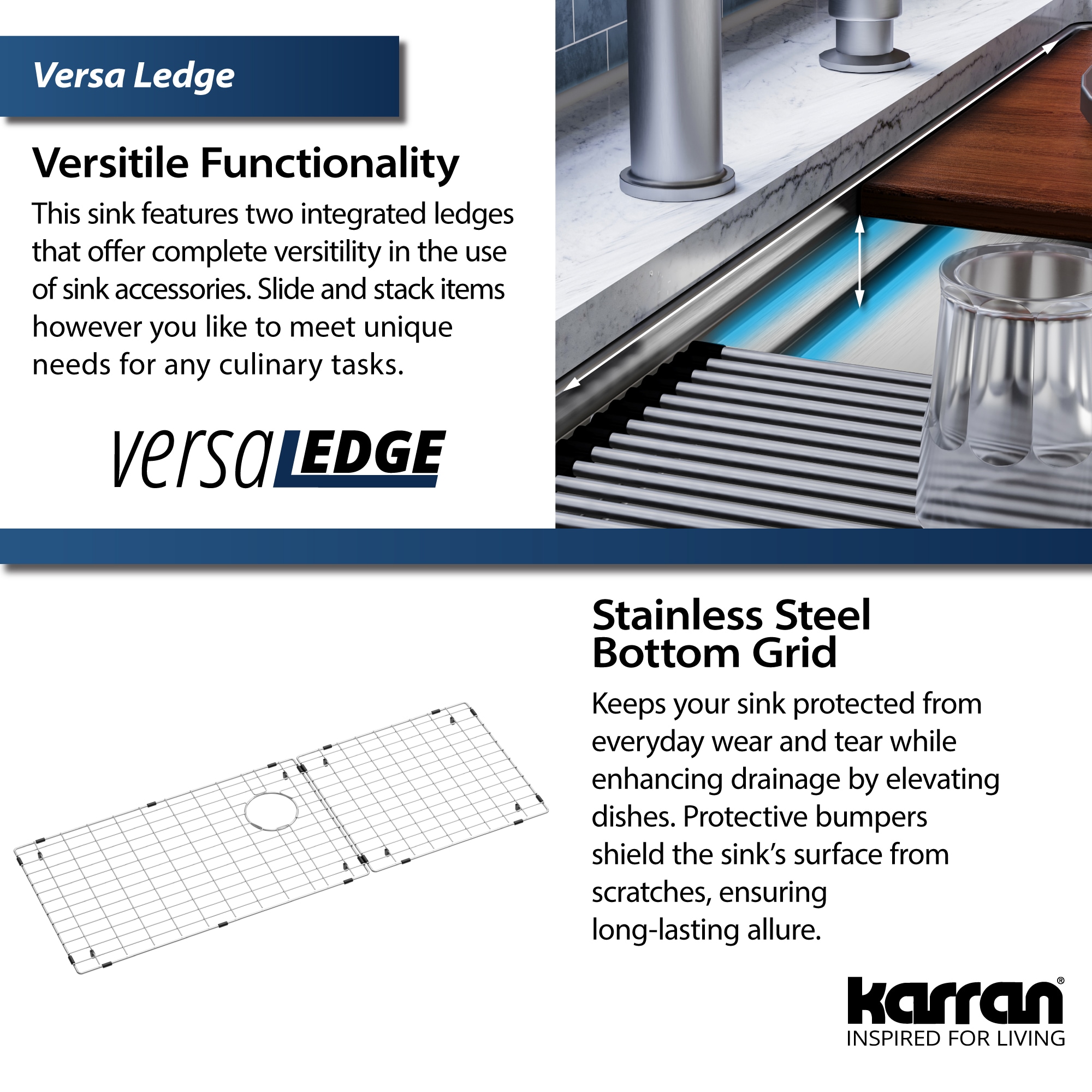 Karran WS-90-PK1 Kitchen-Sinks - View #7