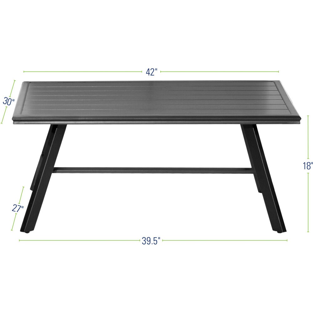 Hanover CORT4PCS-ASH Patio-Conversation-Sets - View #4