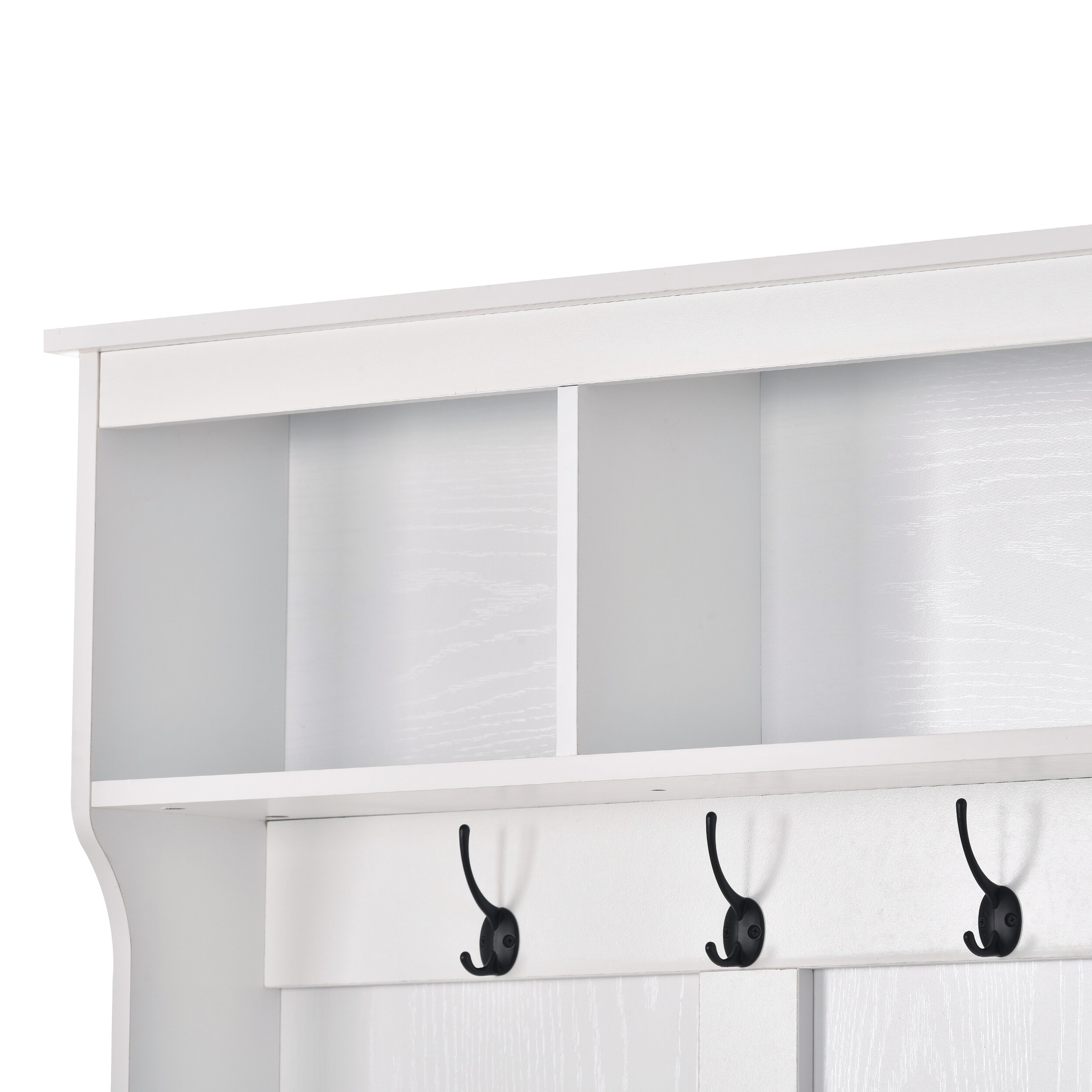 ModernLuxe 16.9-in W x 32.7-in H Mdf / Freestanding Utility Storage ...