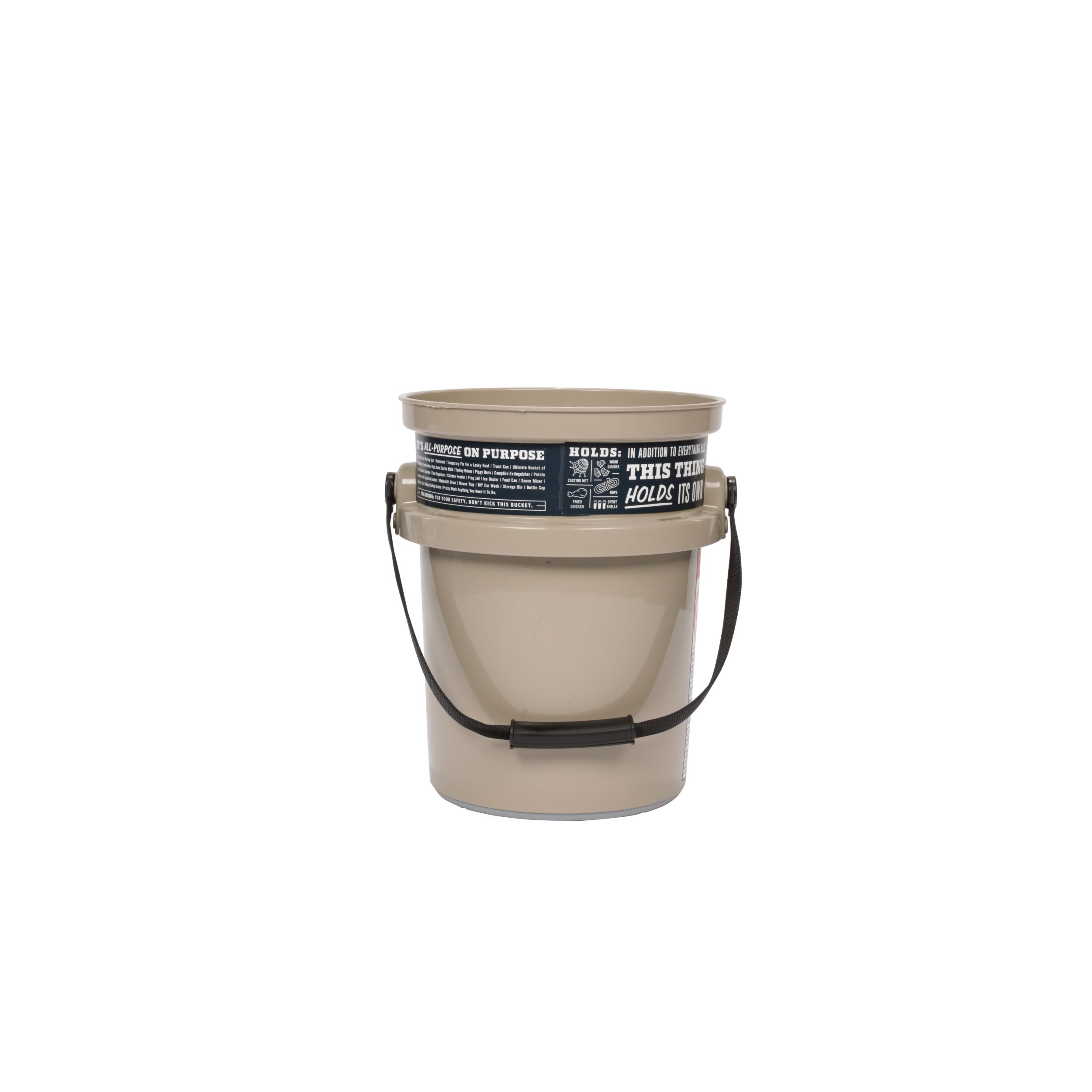 YETI LoadOut 5-Gallon Bucket, Tan in the Gear Storage & Containers 