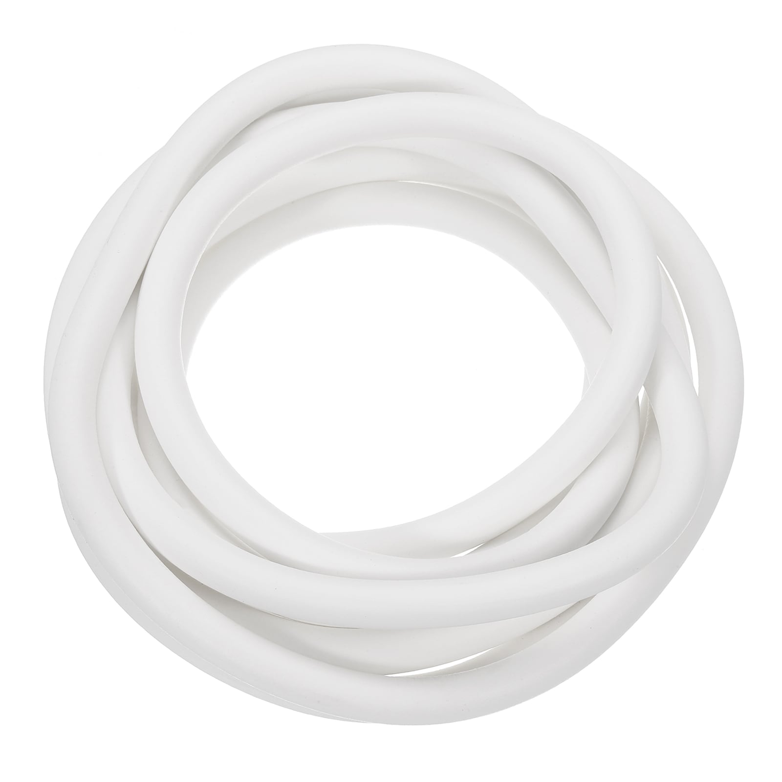 Unique Bargains - Silicone Foam Seal Strip 10mm(0.39 Inch) Dia 3 Meters(9.84 Ft) Long Sponge Rubb...