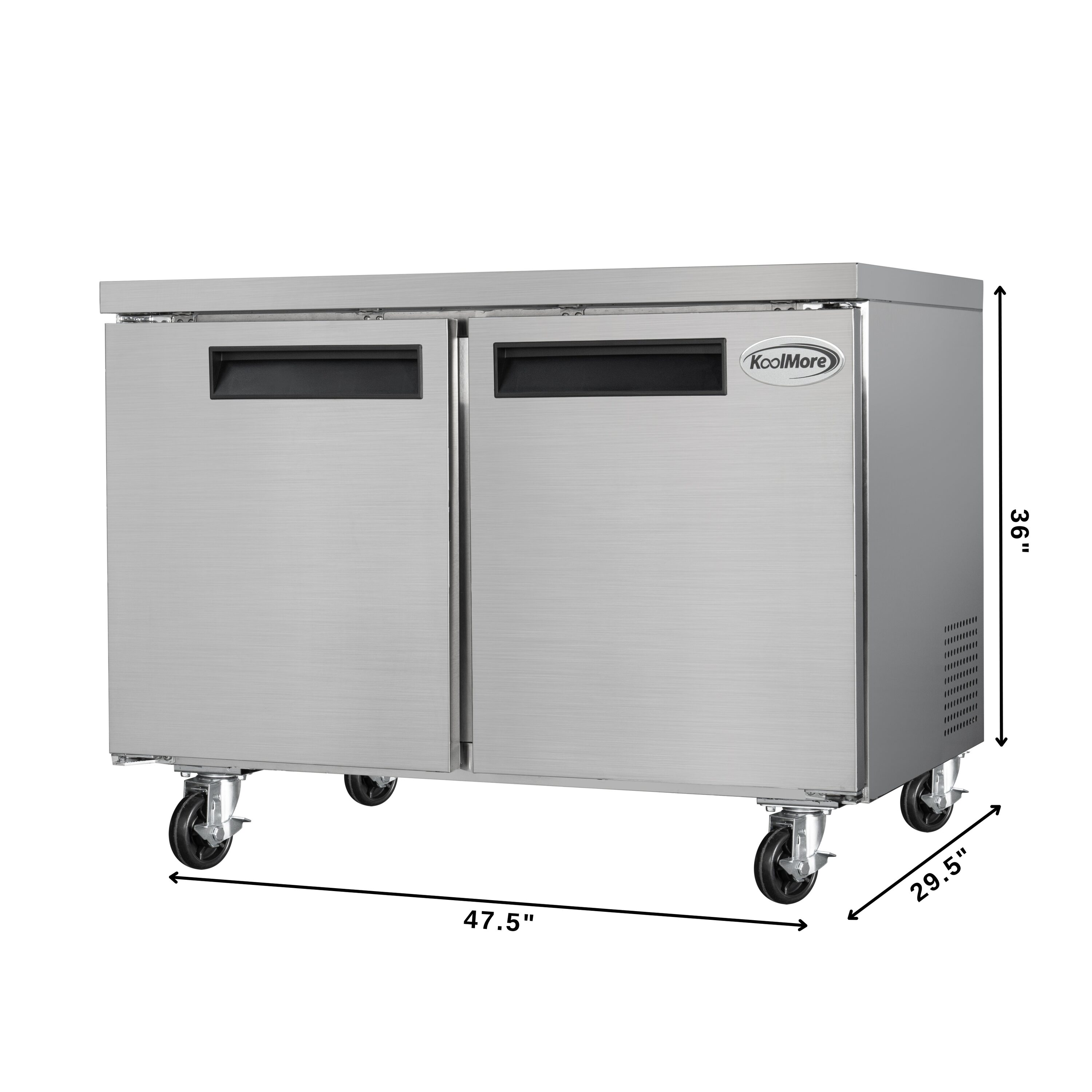 KoolMore LOW-KM-UCFZ-5DSS-STX Commercial-Freezers - View #6