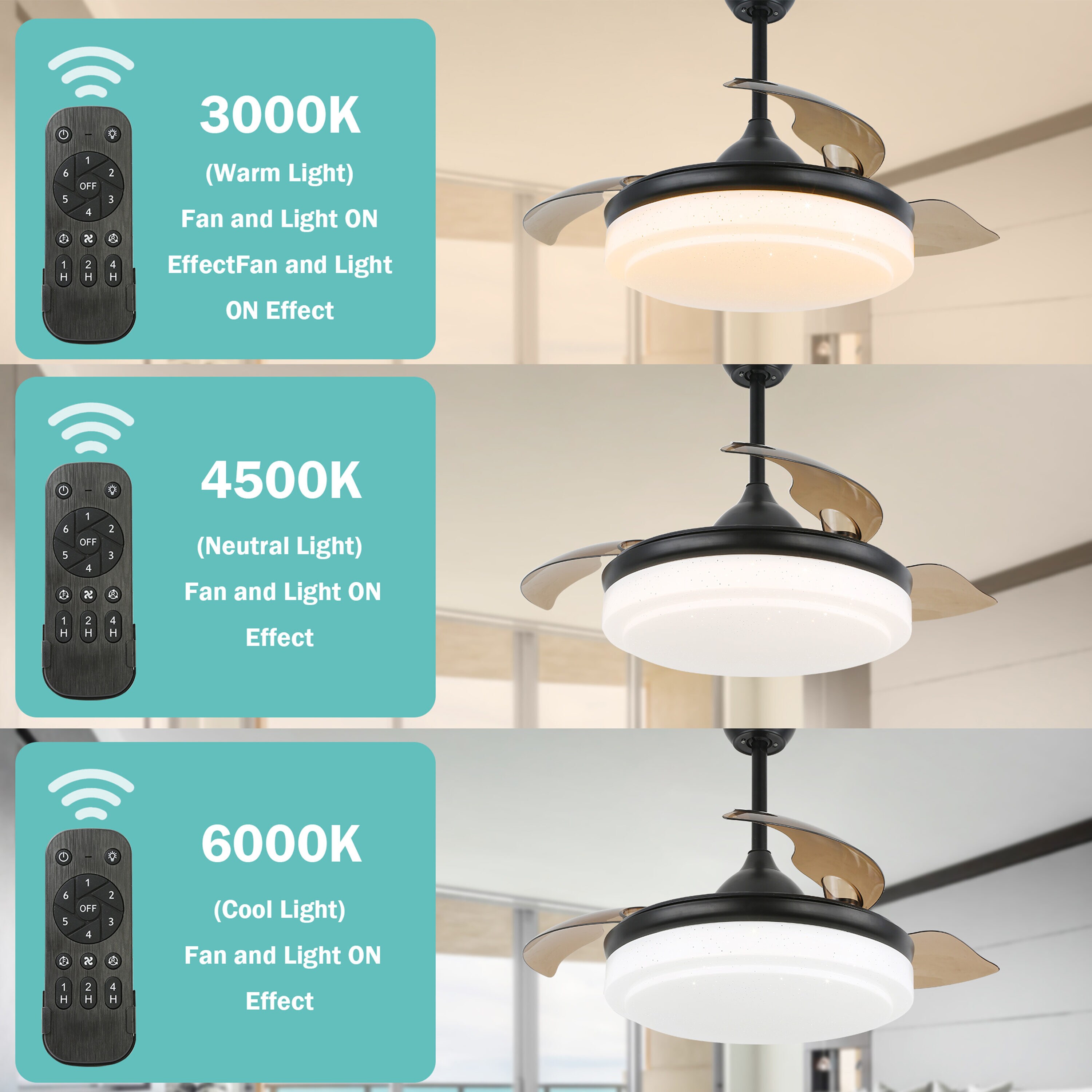 Oaks Decor BD4262-B Ceiling-Fans - View #3