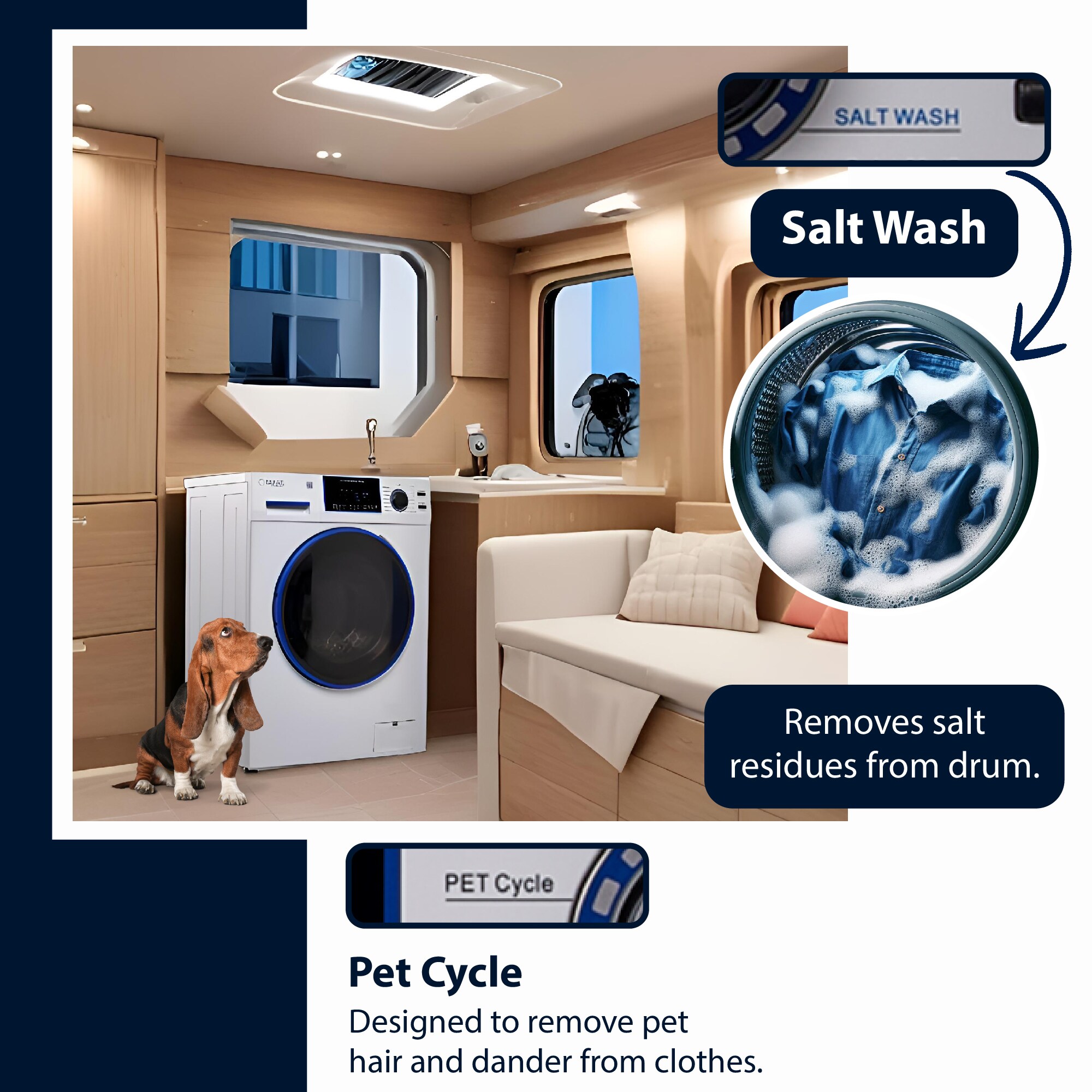 Equator Advanced Appliances EZ 4650 CV MARINE Combination-Washers-Dryers - View #18