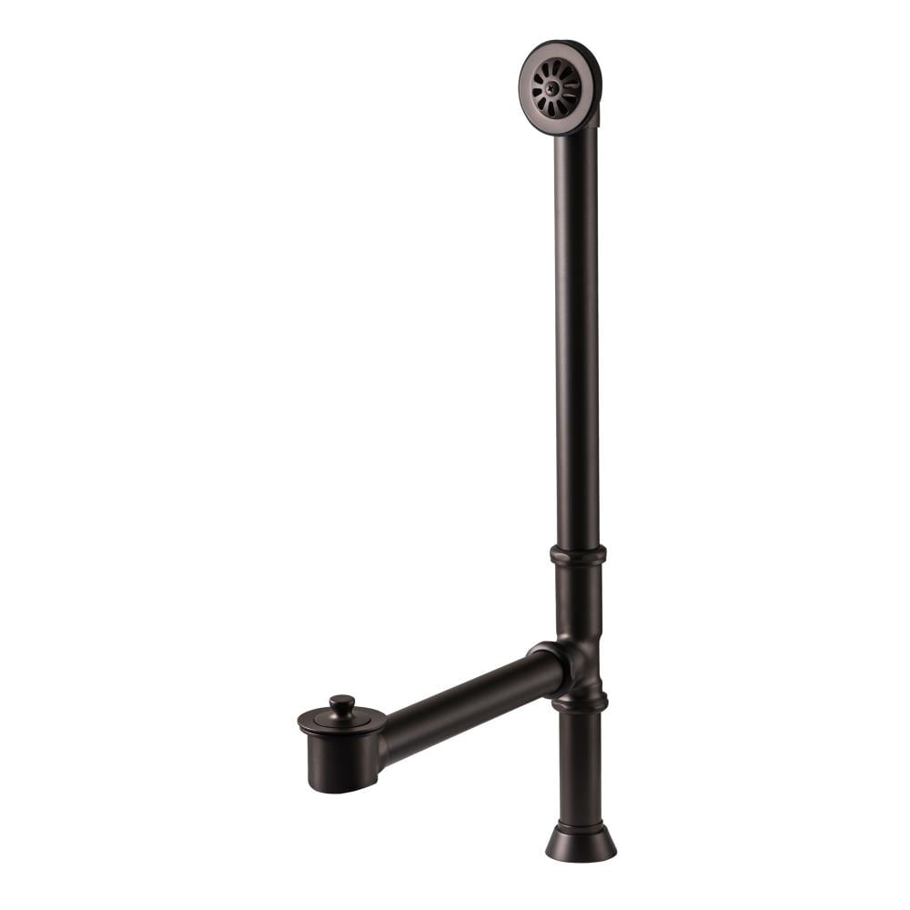 Water Creation WO-0001-03 Oil-rubbed bronze WO-0001 Oil Rubbed Bronze Drain/overflow kit Drain with Brass Pipe Included