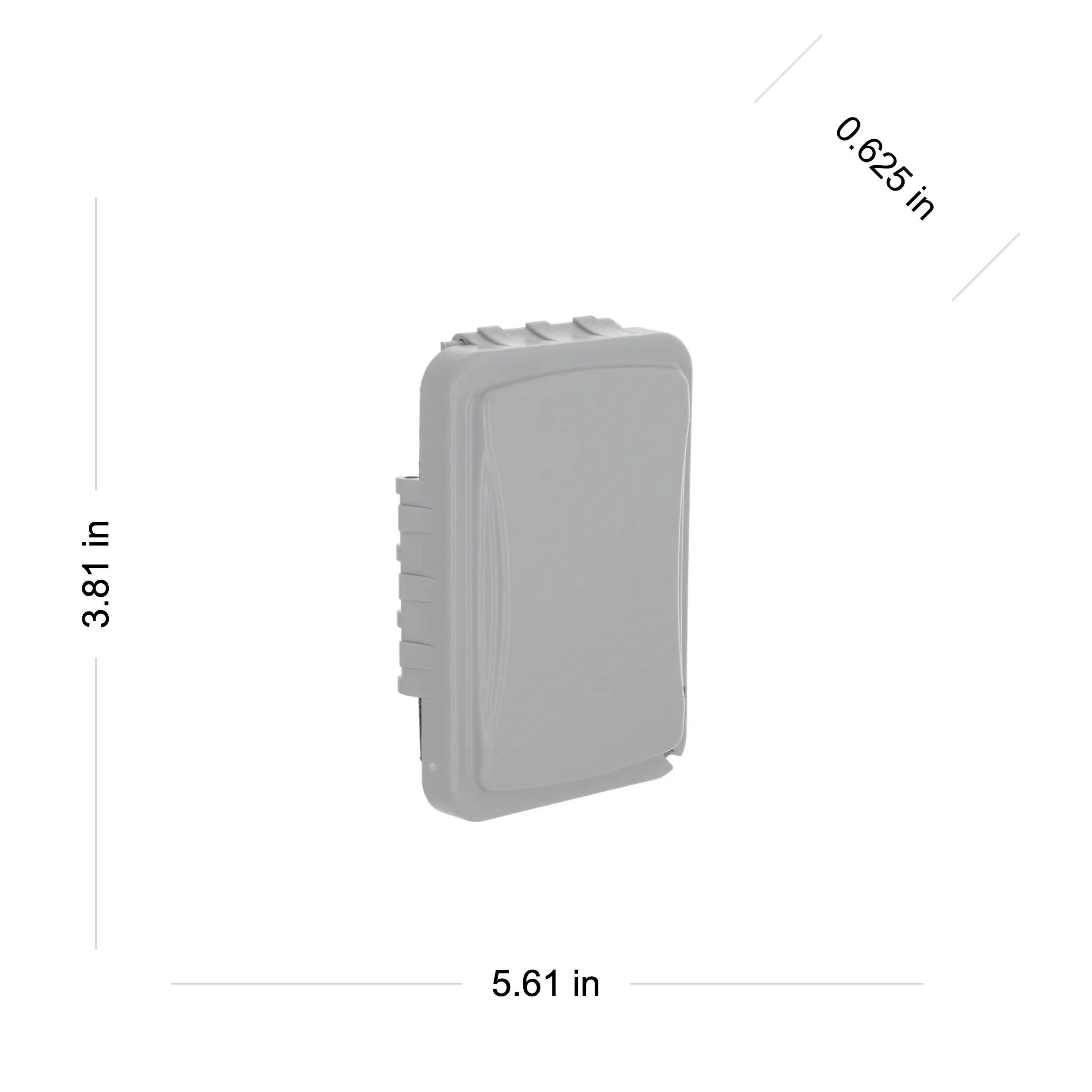 Hubbell MM110G Electrical-Box-Covers - View #4