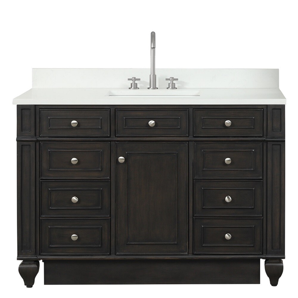 Design Element WN-48-BR Bath-Vanity-Combo - View #9