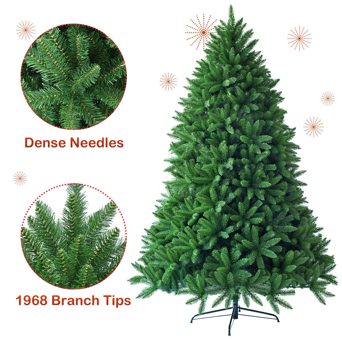 Forclover ALHY-058CM Artificial-Christmas-Trees - View #4
