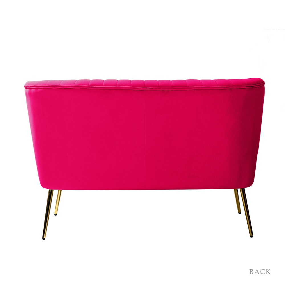 14 Karat Home SFM0140-FUCHSIA Sofas-Loveseats - View #5