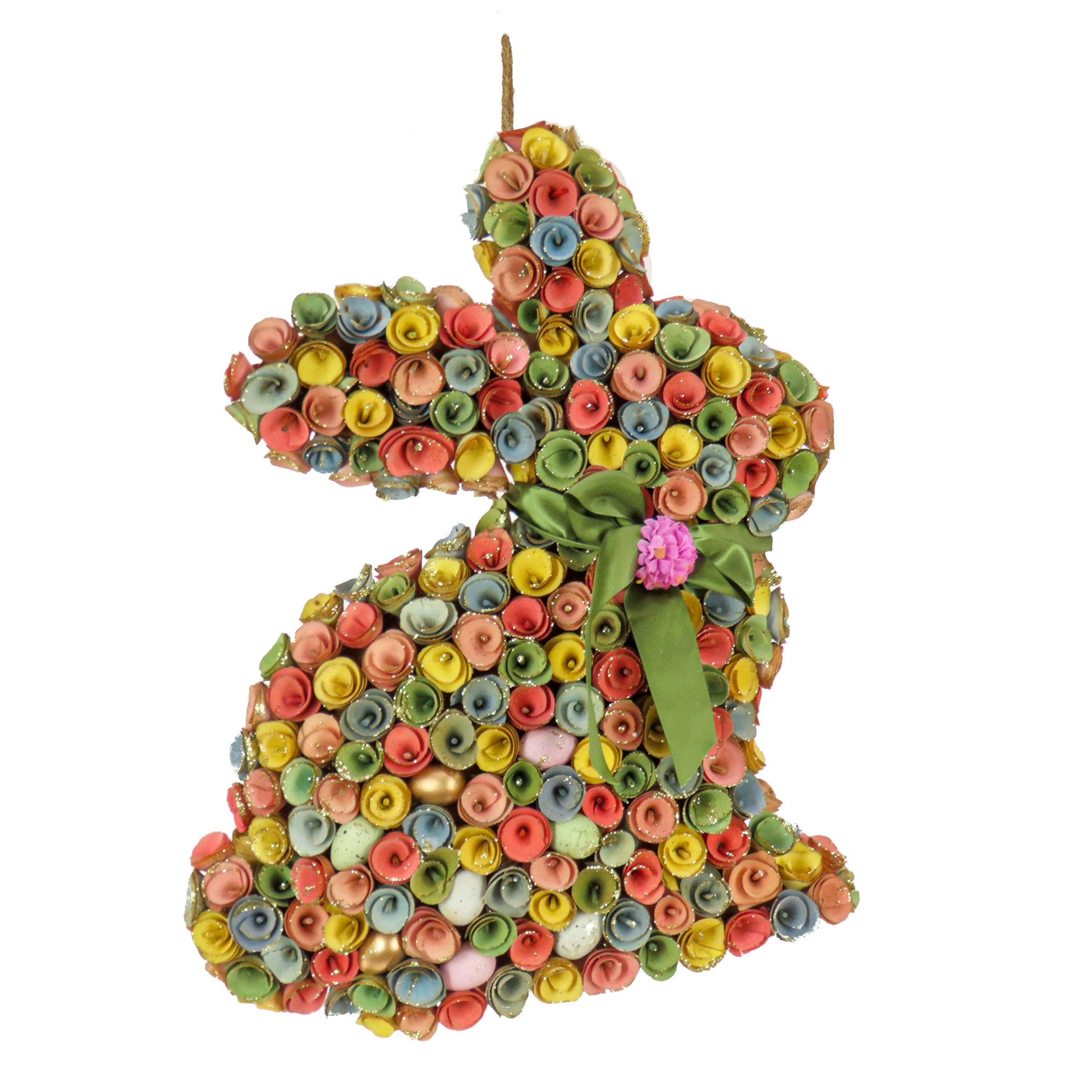 National Tree Company EG79-18B0116-1 3.1-in H Easter Free standing decoration Sculpture