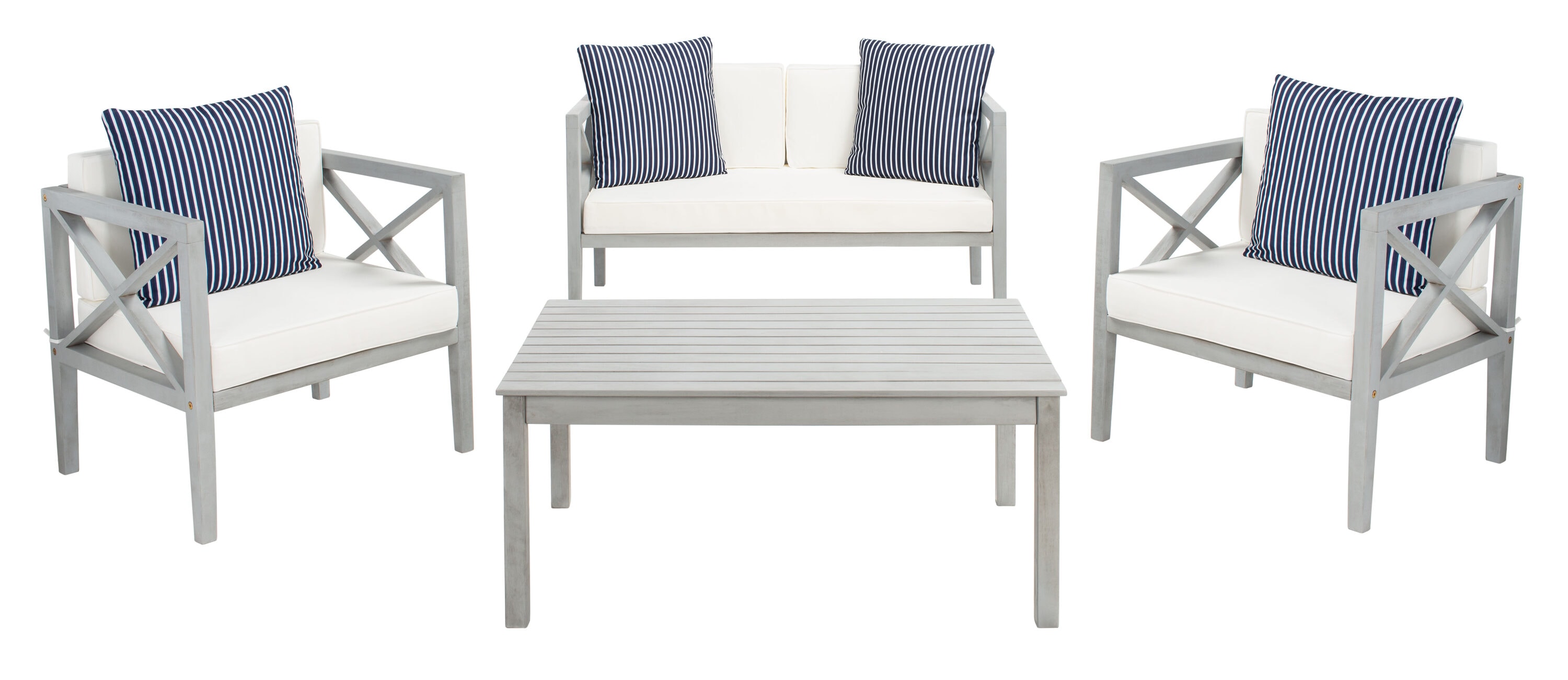 Safavieh PAT7031H Patio-Conversation-Sets - View #4