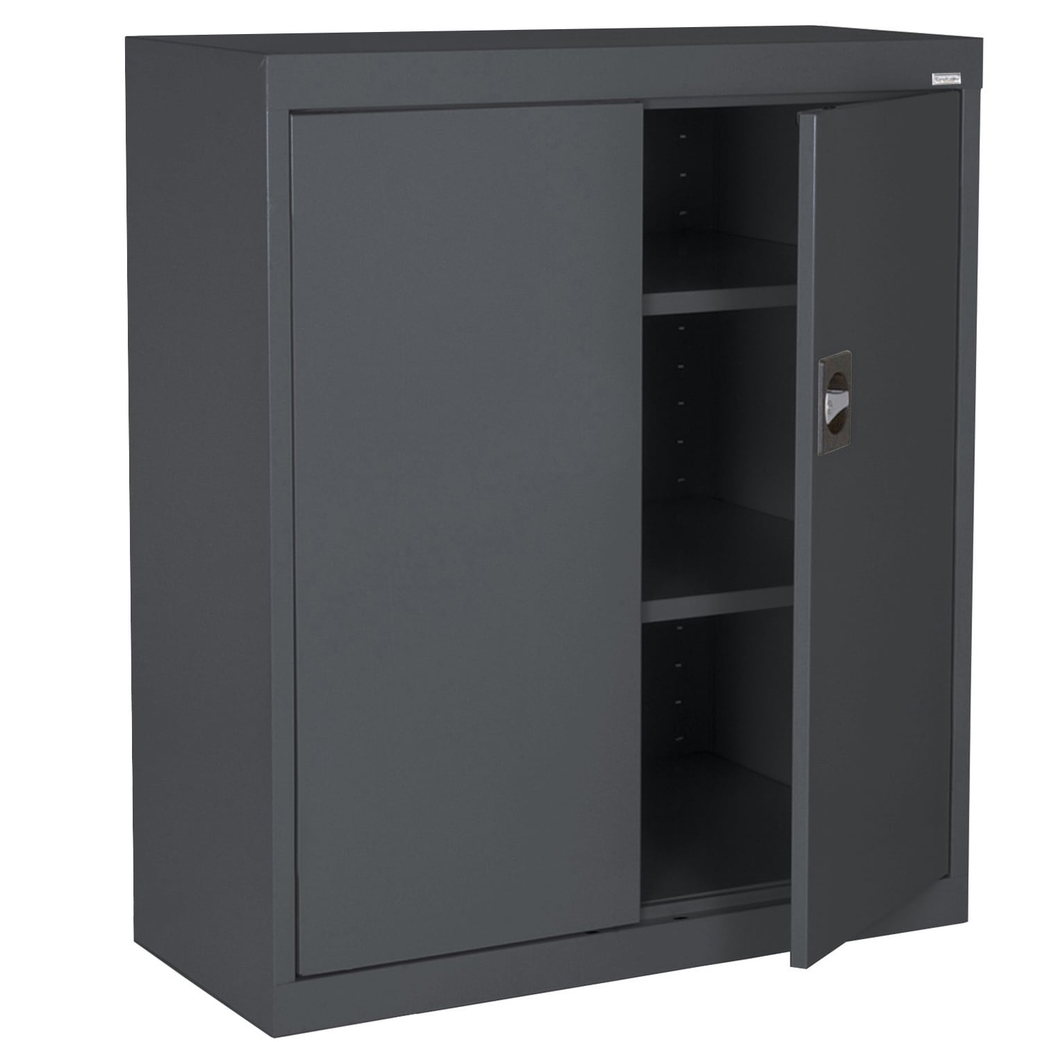 Sandusky EA2R361836-02 36-in W x 36-in H x 18-in D Freestanding Steel Garage Cabinet in Gray