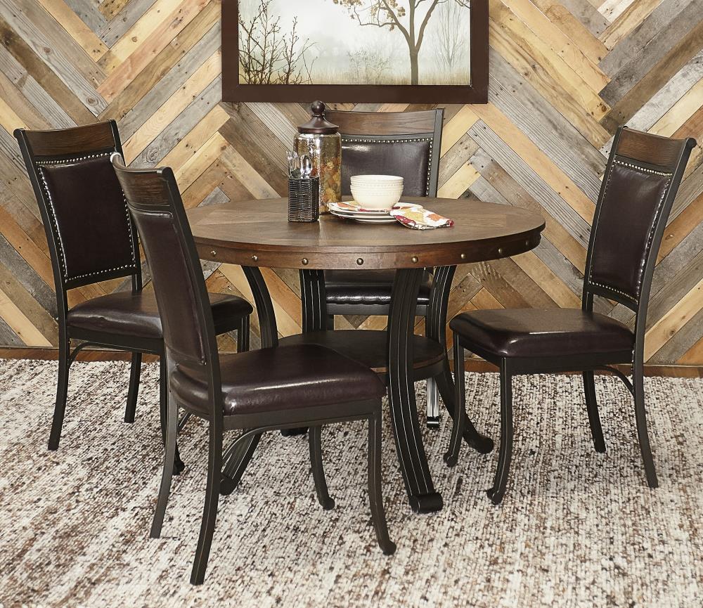 Lowes round deals dining table