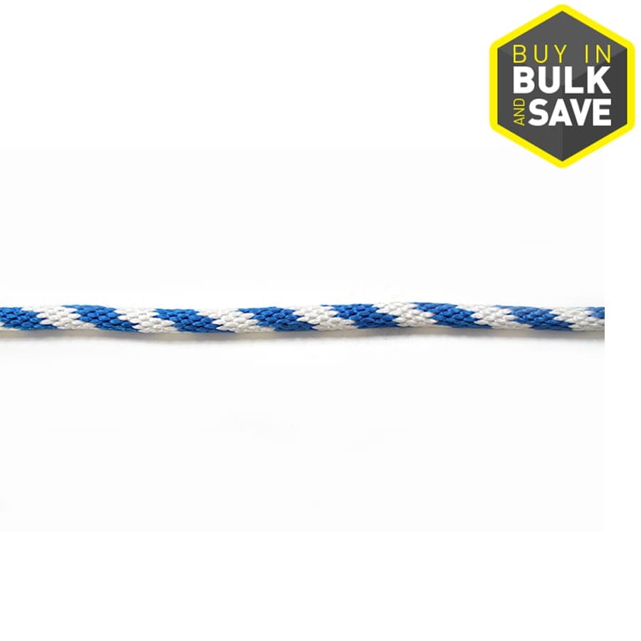 Blue Hawk 0.625-in Braided Polypropylene Rope (By-the-Foot) in the