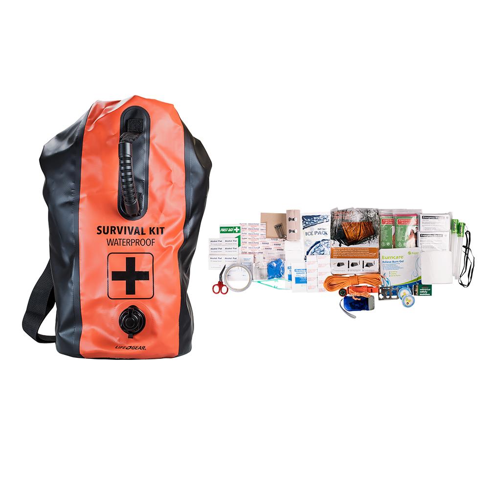 140-Piece Waterproof Nylon All-purpose Emergency Kit | - Dorcy International 41-3821