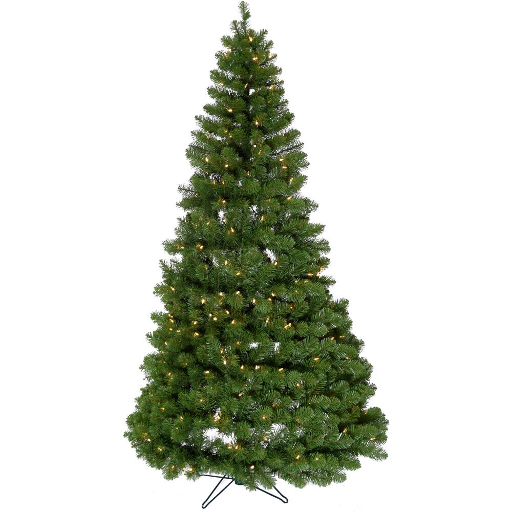 Fraser Hill Farm 6-ft Pre-lit Artificial Christmas Tree with ...