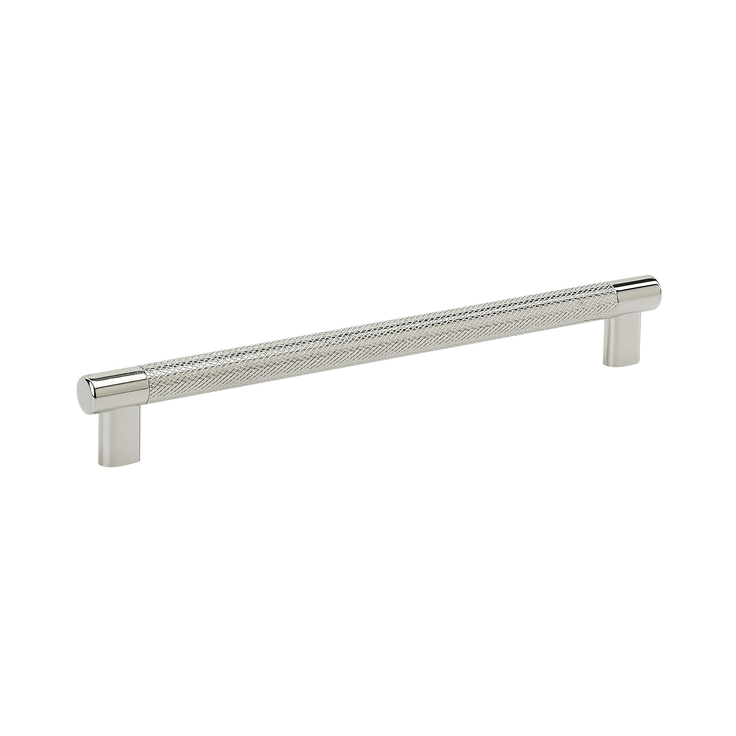 Amerock BP36560PN Bronx 10-1/16-in , 256mm Center to Center Polished Nickel Rectangular Bar Drawer Pulls