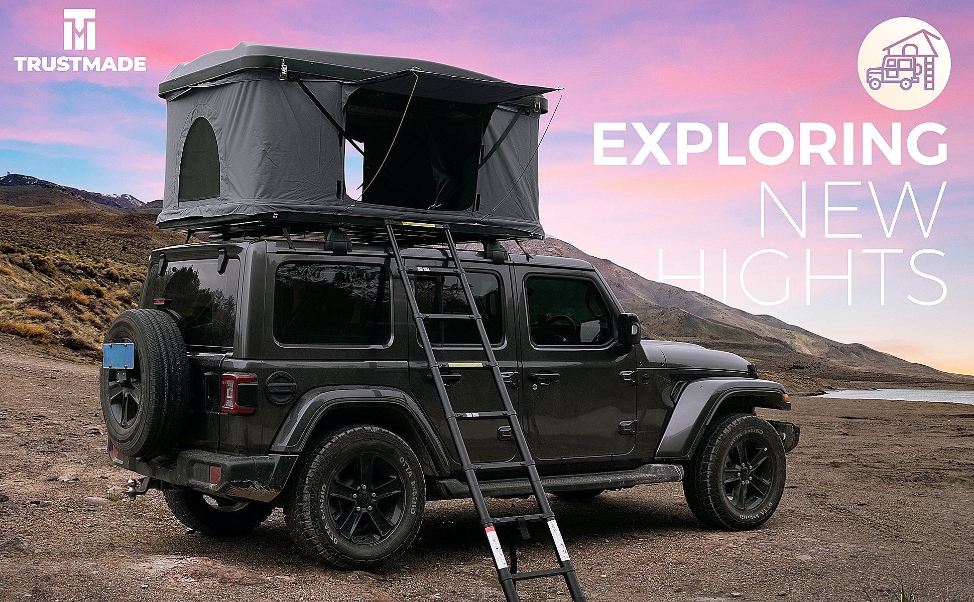 Trustmade OR02RT01-BLACKGREY tents - View #7