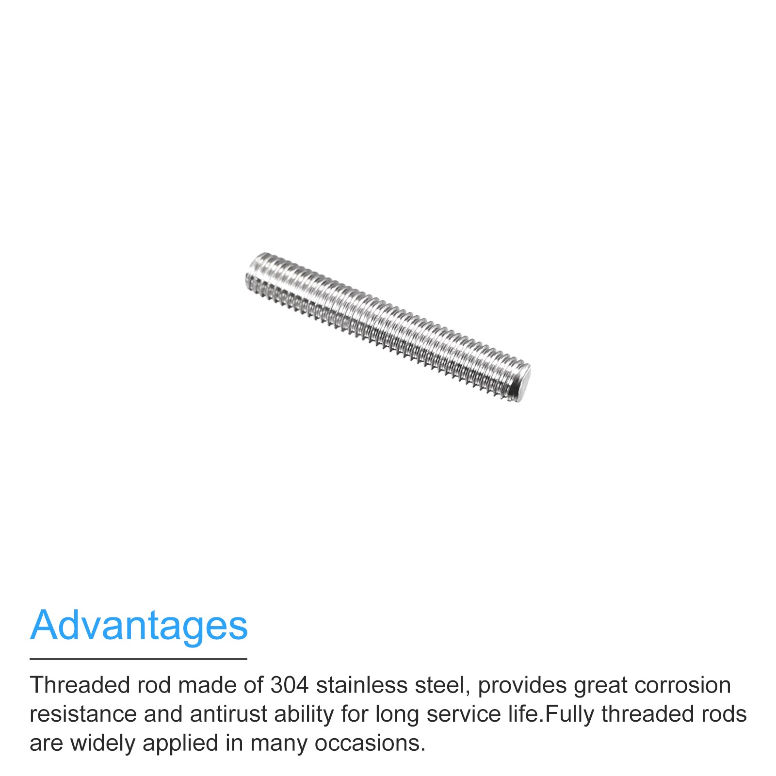 Unique Bargains S26031900UX2330 Threaded-Rod - View #4
