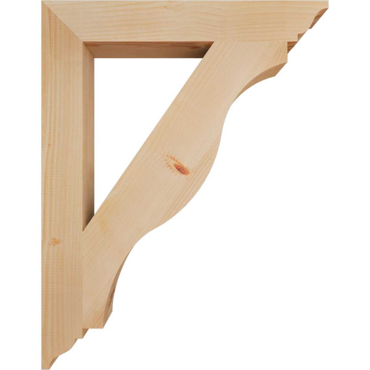 Ekena Millwork BKT04X28X36FST01SDF Exterior-Brackets-Braces - View #3