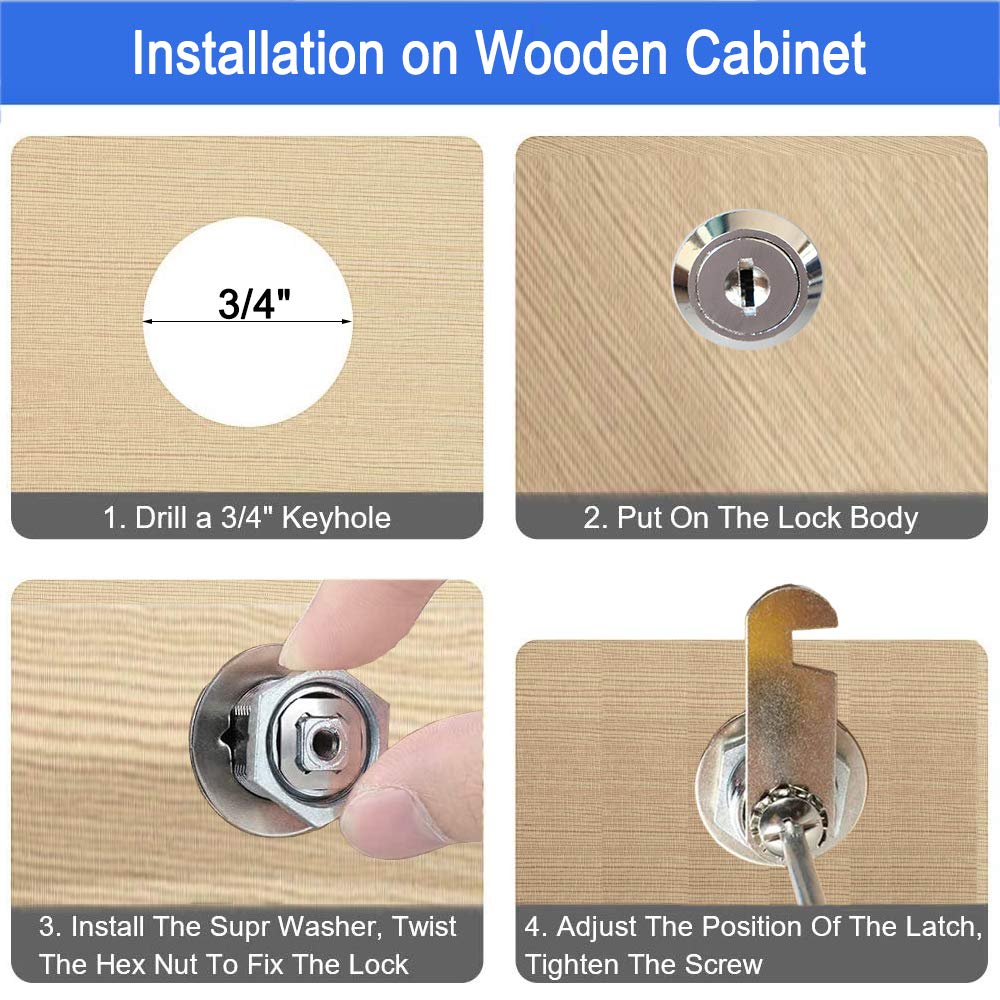 KIWDZFU LKI0730B098 Cabinet-Latches - View #5