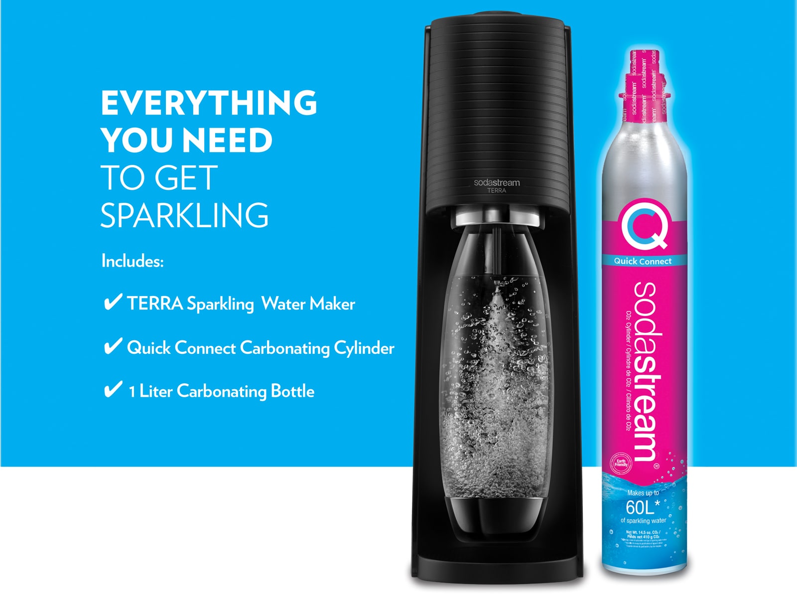 SodaStream Black in the Flavored Water & Soda Makers department at