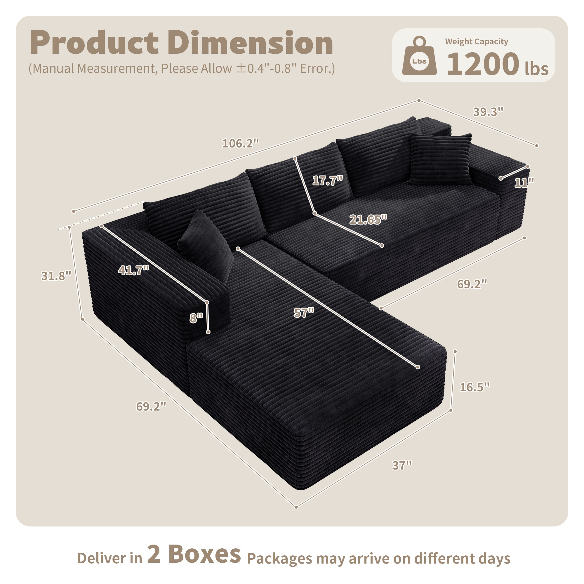 Pouuin SVI43L Sofas-Loveseats - View #2