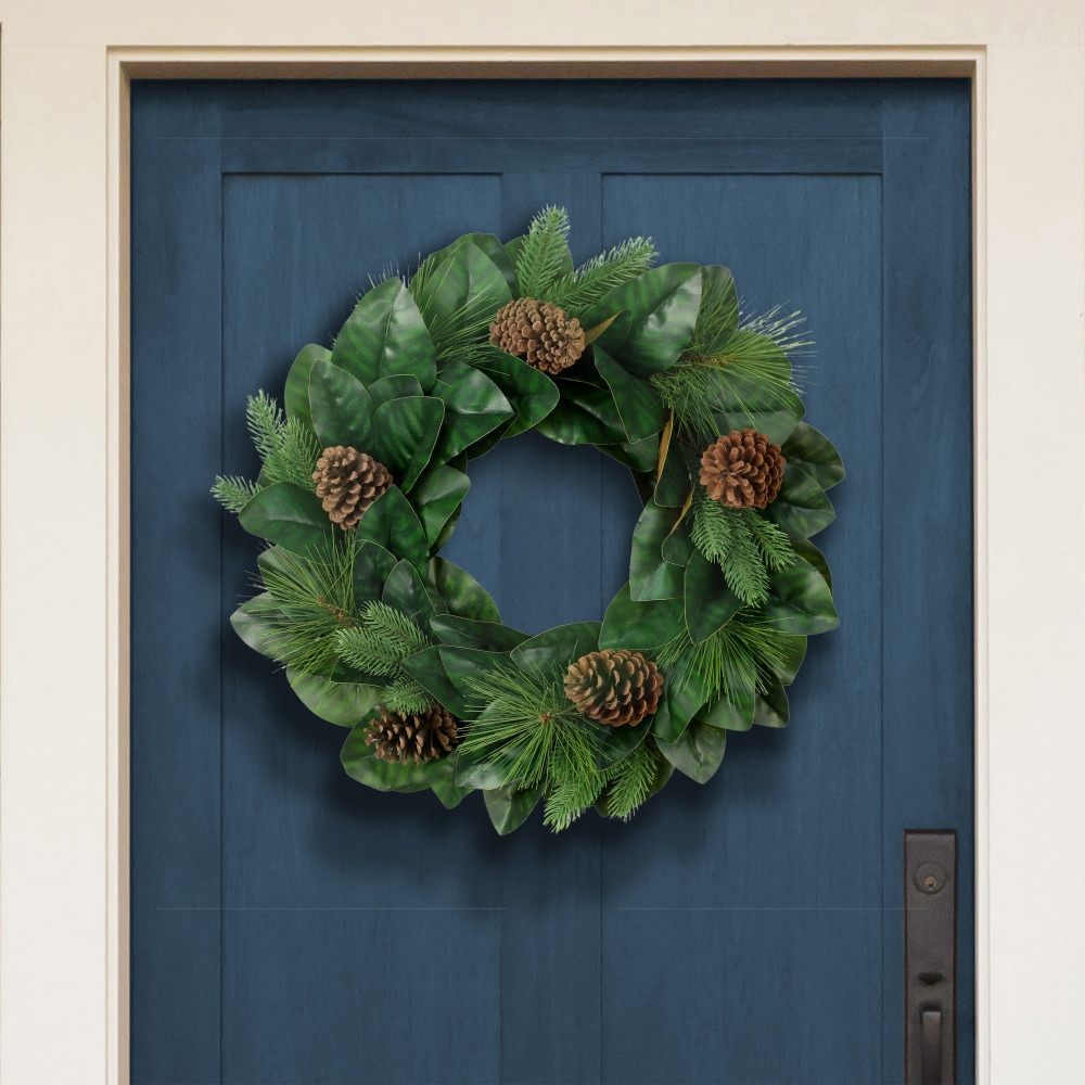 Puleo International 3819A-W24 Artificial-Christmas-Wreaths - View #2