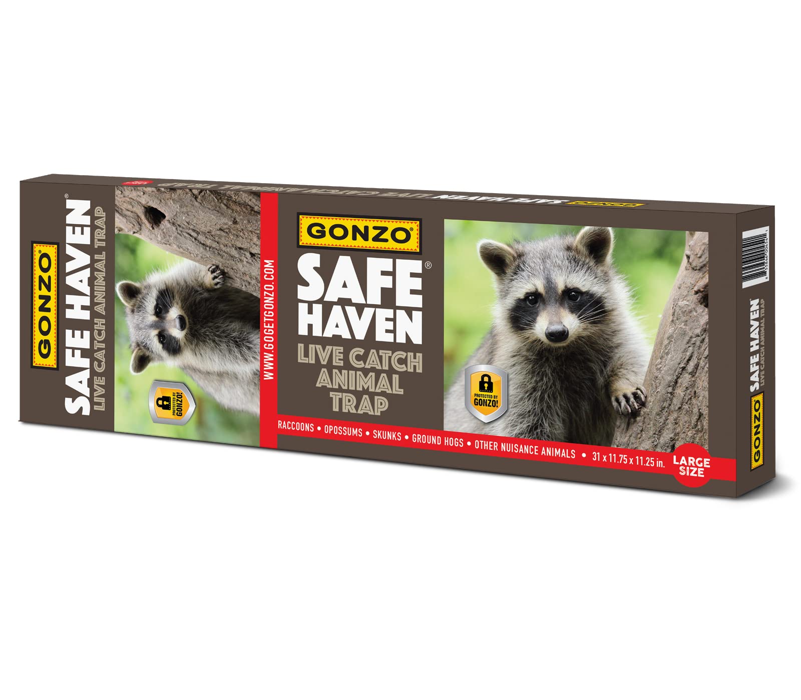 Gonzo  Safe Haven Live-Catch Trap Large (Model 8001)