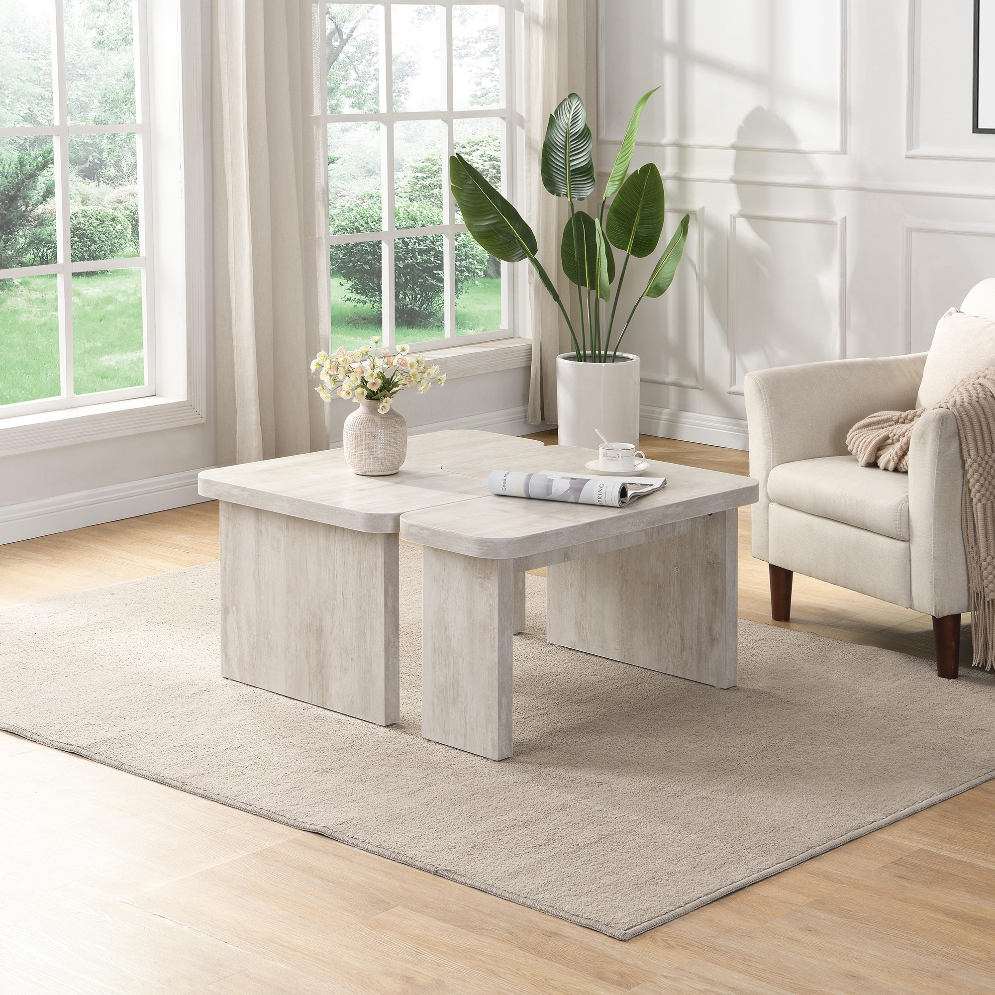 SINOFURN SYC160031GY Coffee-Tables - View #2