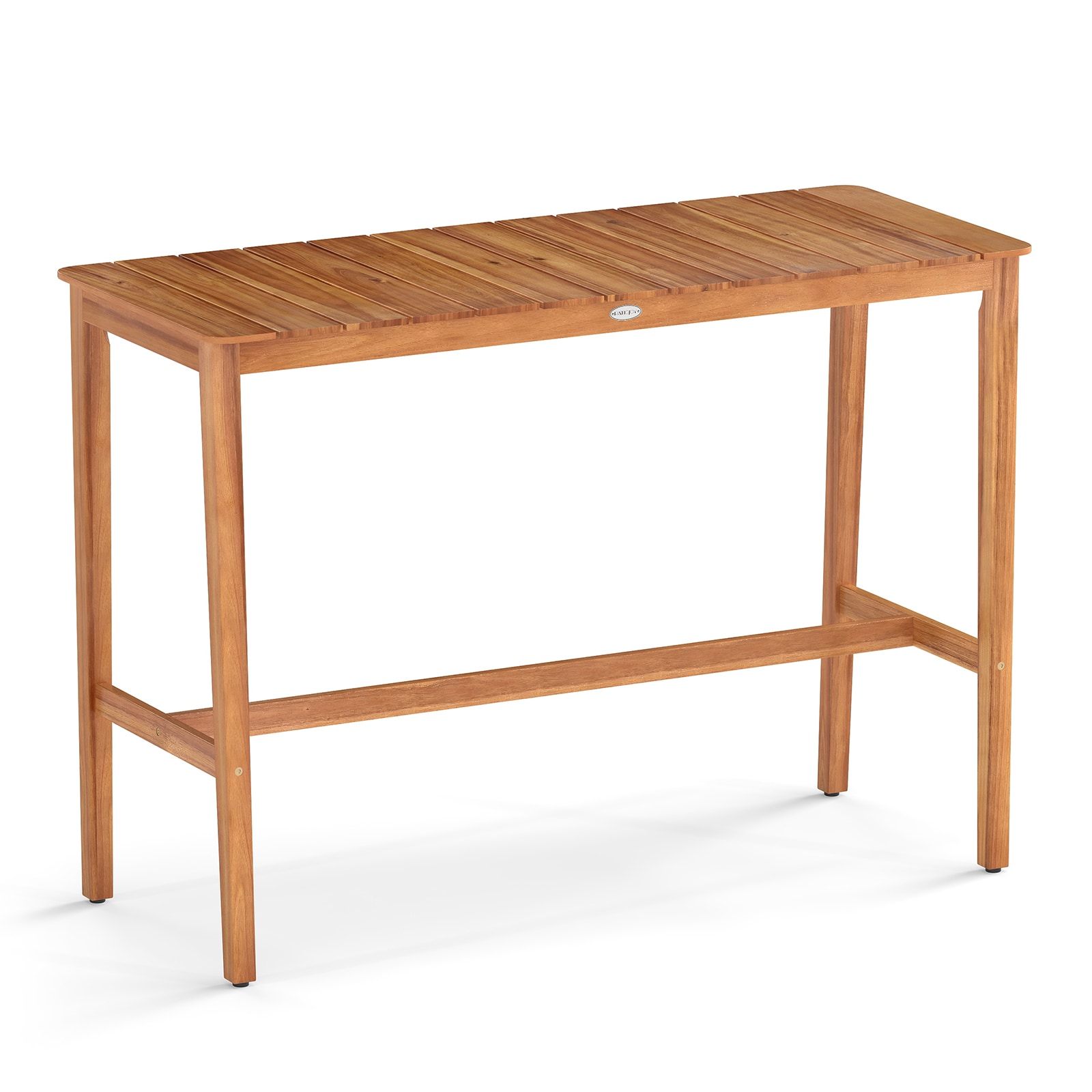  OD21HW732 Patio Tables Rectangle Outdoor Counter Table 22-in W x 54-in L
