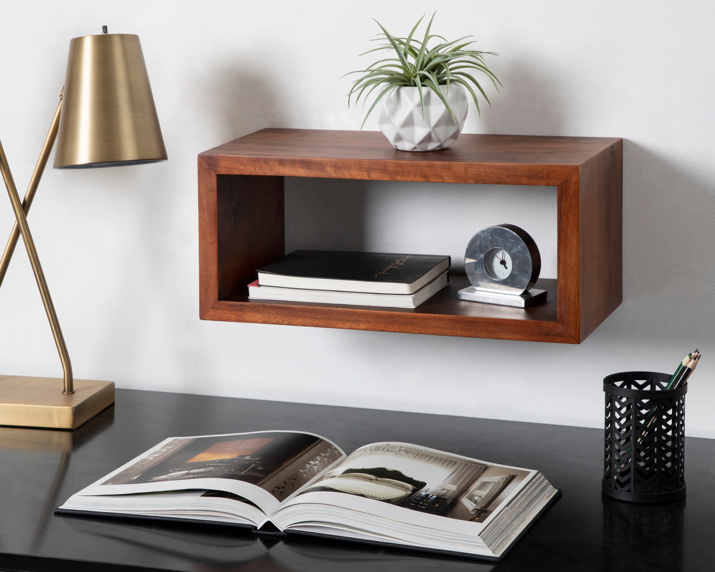 Kate and Laurel 218125 Wall-Mounted-Shelving - View #6