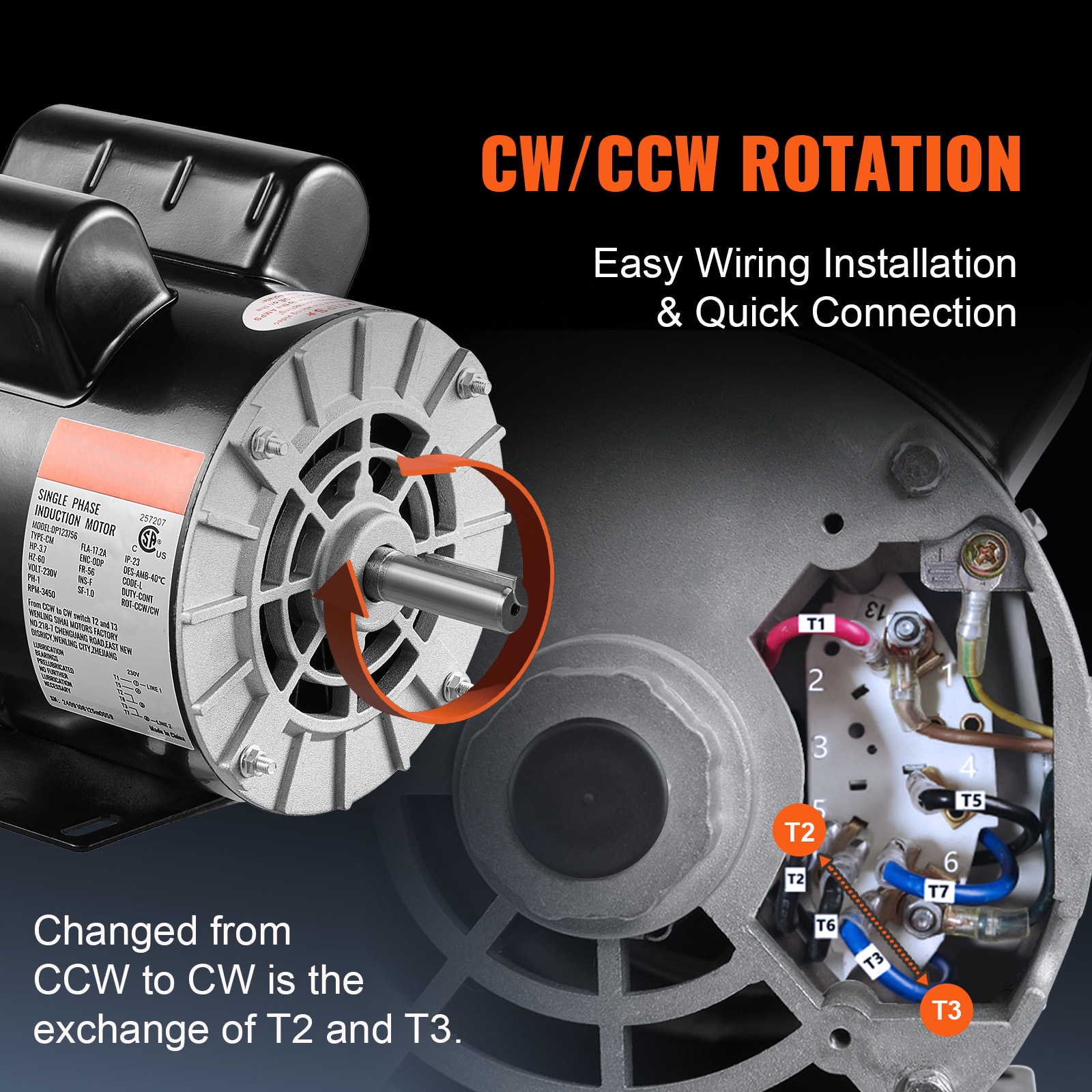 VEVOR DXKYJDJTODP37A3YTV7 Replacement-Engines - View #5