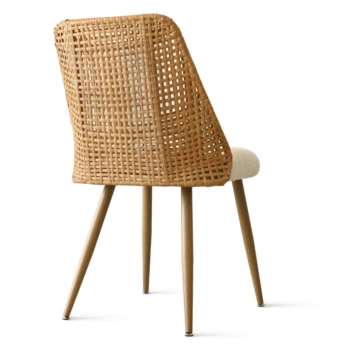Maison Boucle MILAN-CHAIR-OAK-WH Dining-Chairs - View #6
