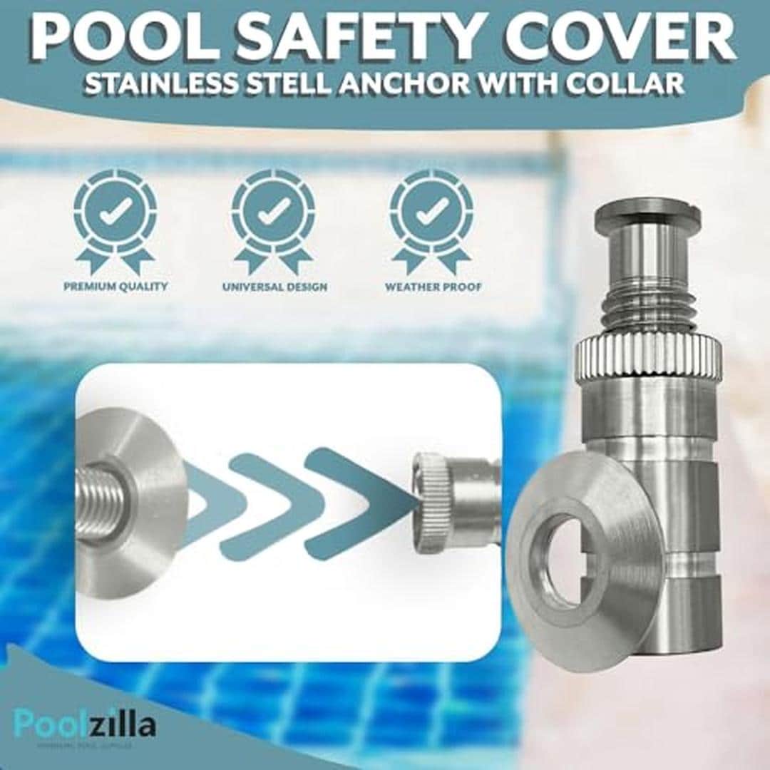 Poolzilla SS-ANCHOR-1PK Pool-Covers - View #3