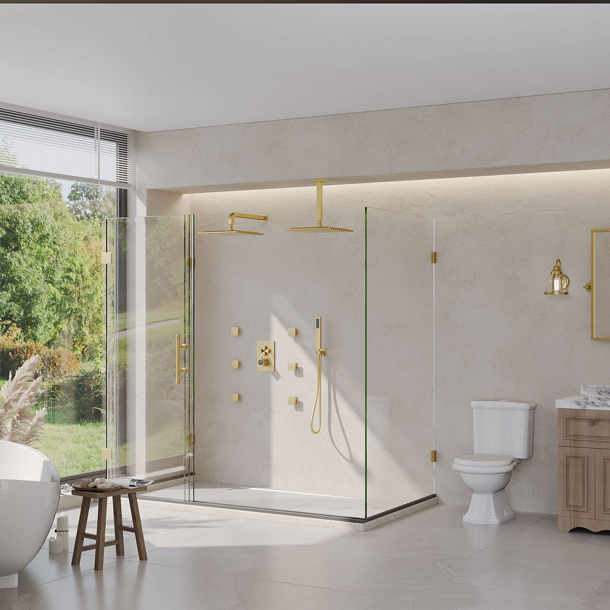 EVERSTEIN SFS-1032-GD12 Tub-Shower-Faucets - View #3