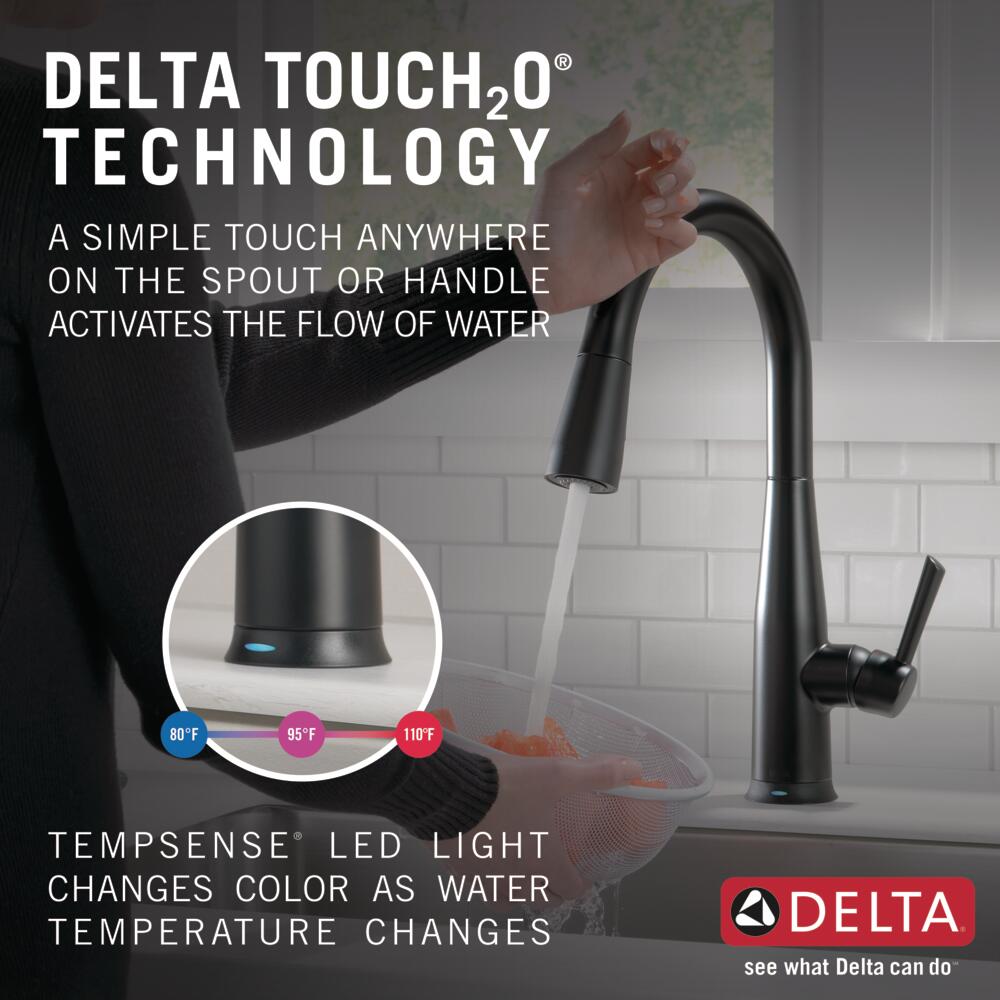 Delta 9113T-BL-DST Kitchen-Faucets - View #3