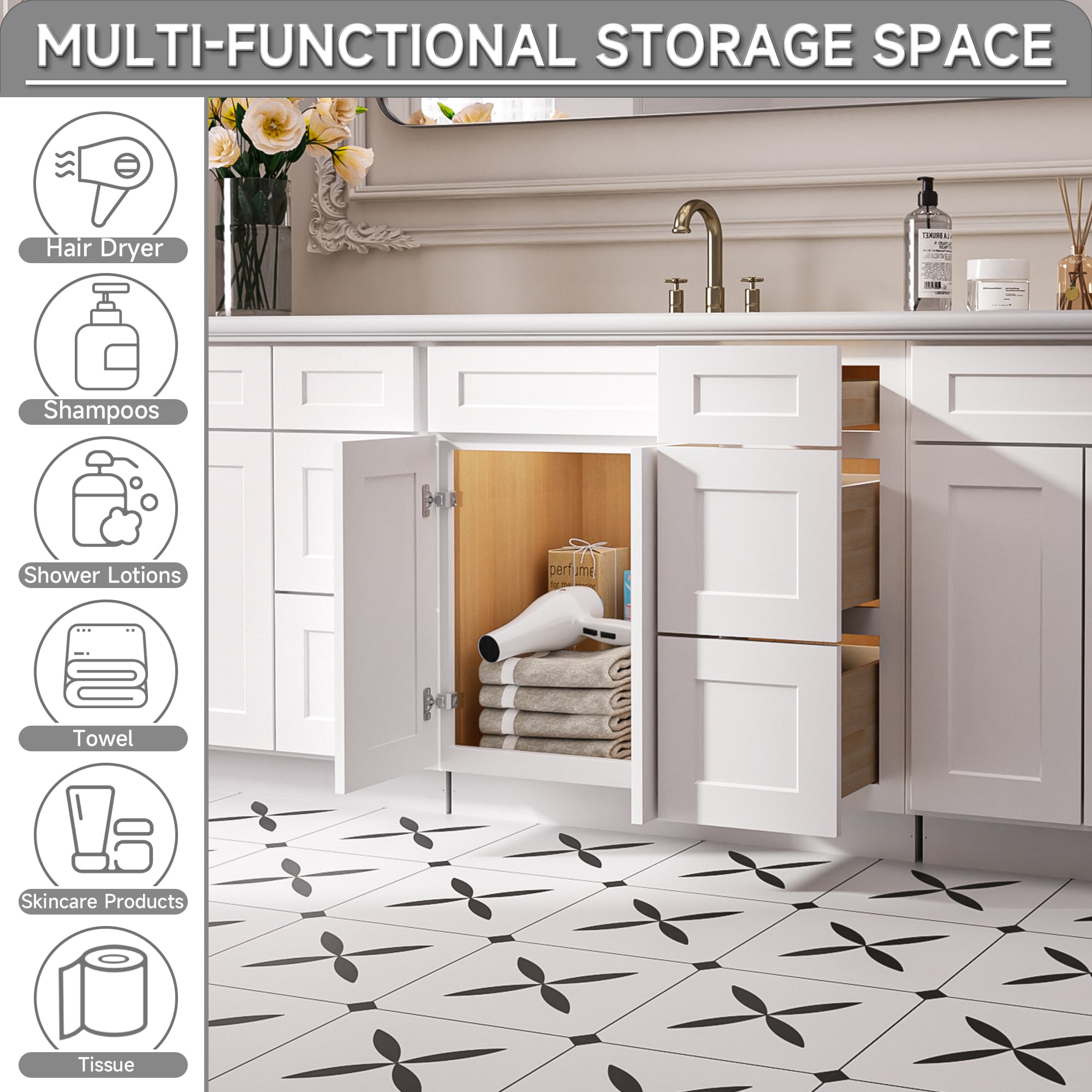 LOVMOR SF-Y-VDR-CG-6 vanities - View #12