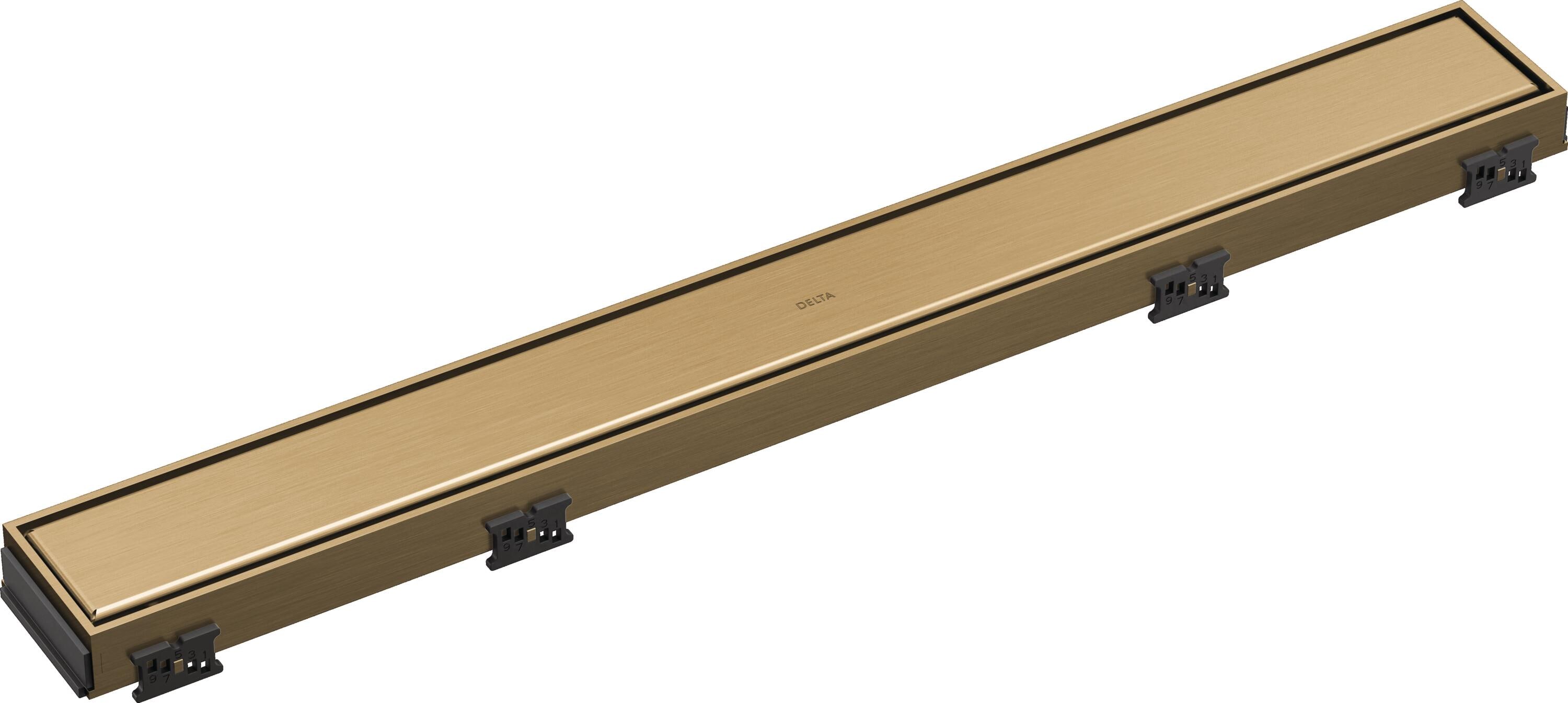 Delta DT0732413-CZ  24 inch Linear Shower Drain Champagne Bronze