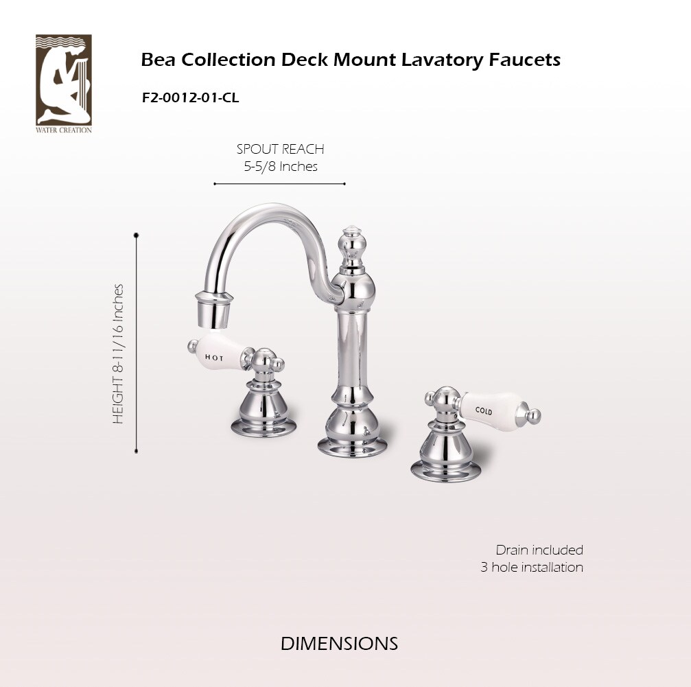Water Creation F2-0012-01-CL Lavatory-Faucets - View #5