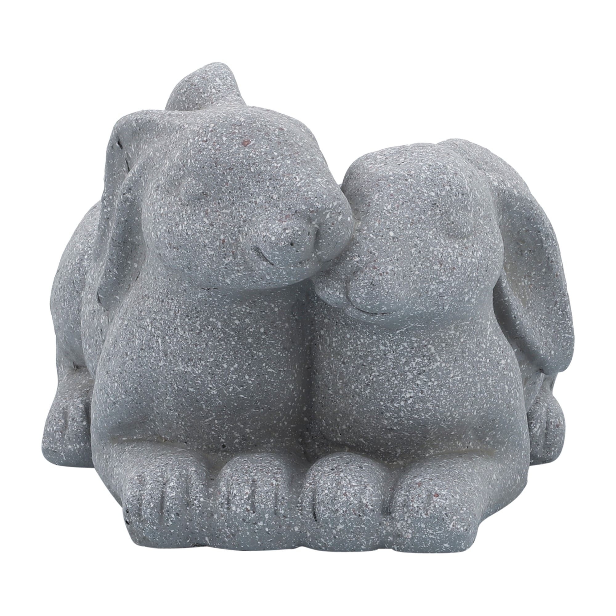 Benzara BM283751 Novelty 12-in W x 7-in H Gray Resin Indoor/Outdoor Planter