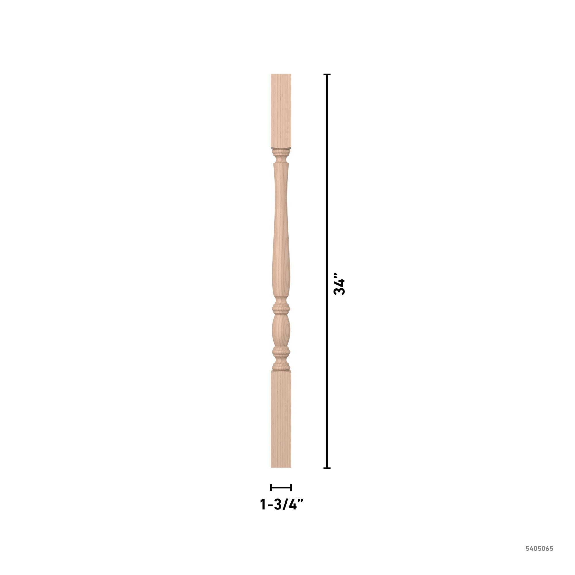 L.J. Smith Stair Systems LJP-2105-M 34 Interior-Stairpart-Balusters - View #4