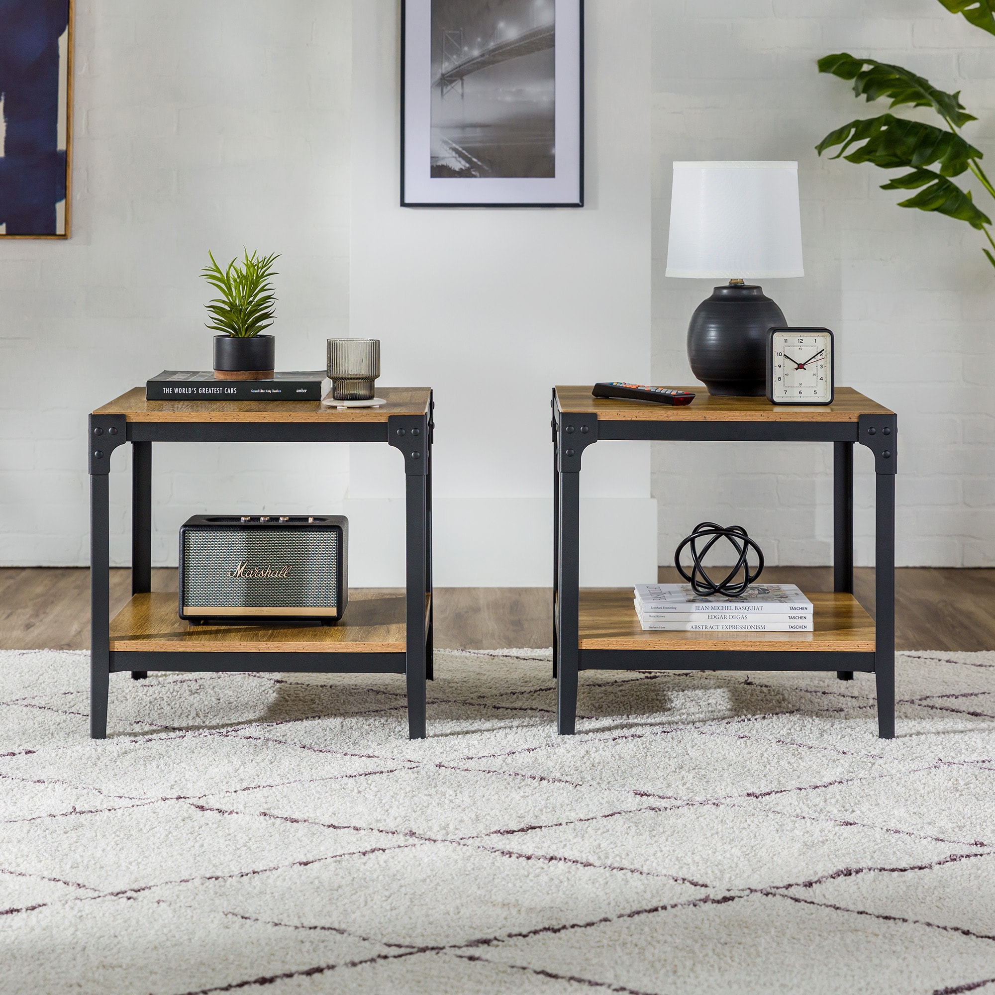 Walker Edison LW20AISTBW End-Tables - View #4