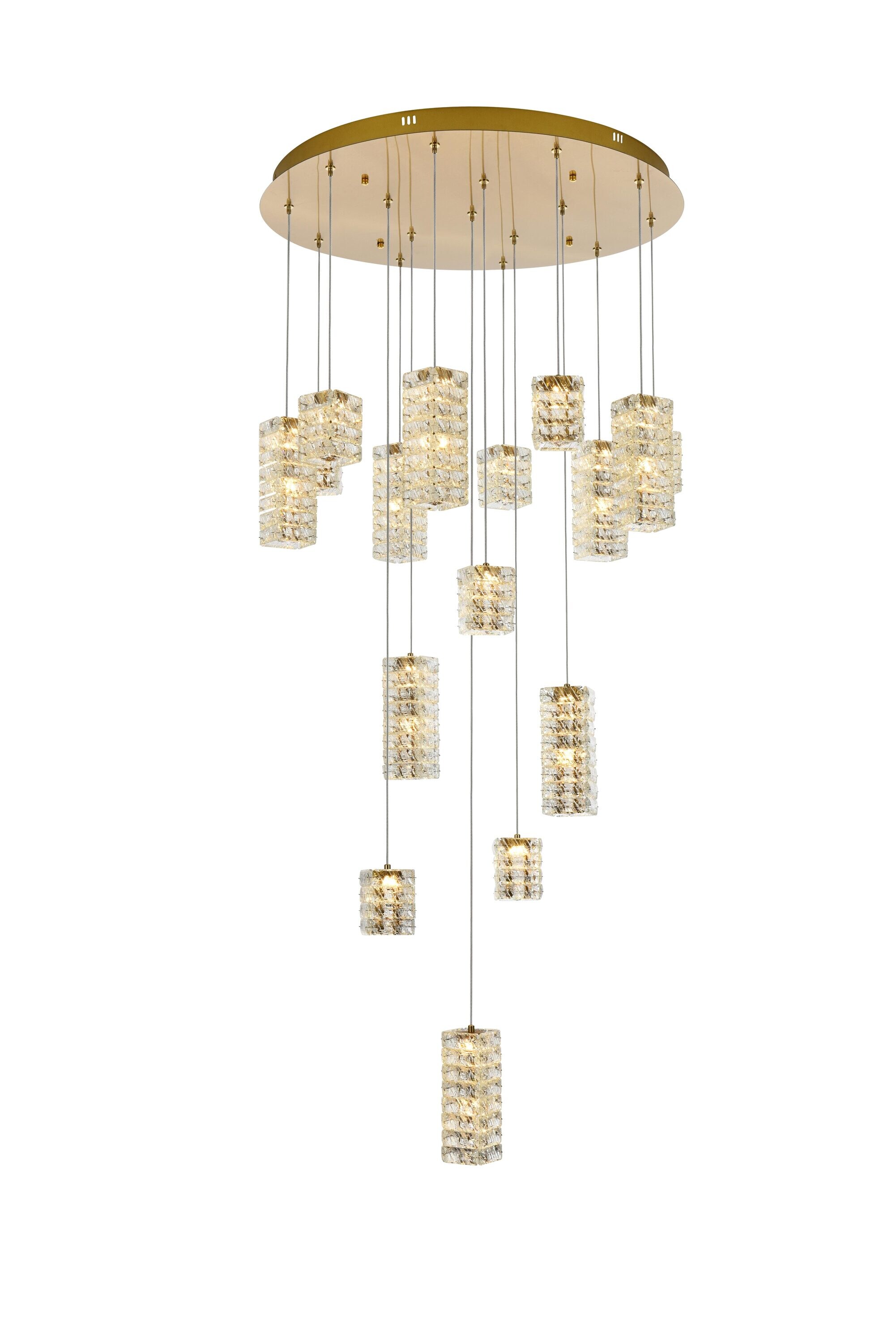 Elegant Decor HF11040D32SG Pendant-Lights - View #5