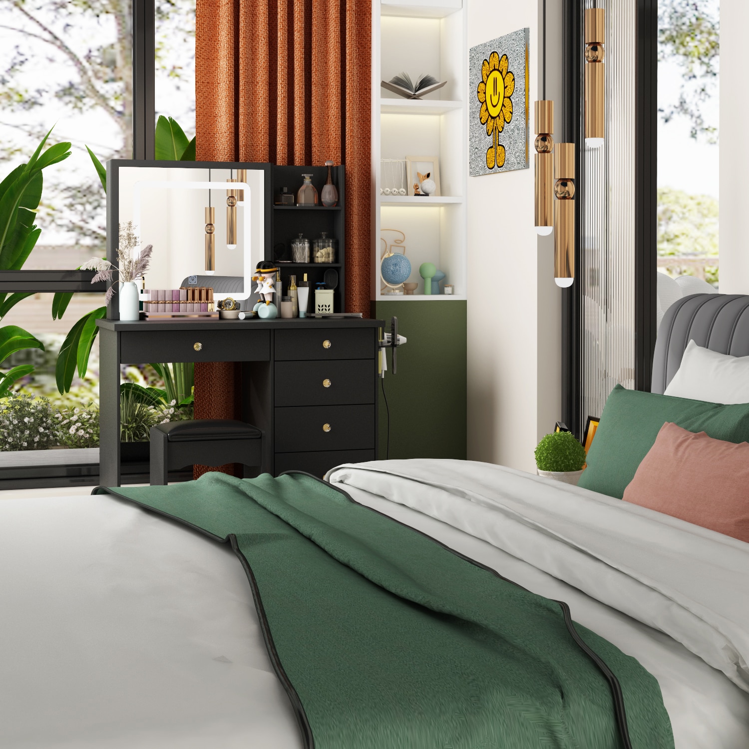 FUFU&GAGA KF210218-03 Bedroom-Vanities - View #5